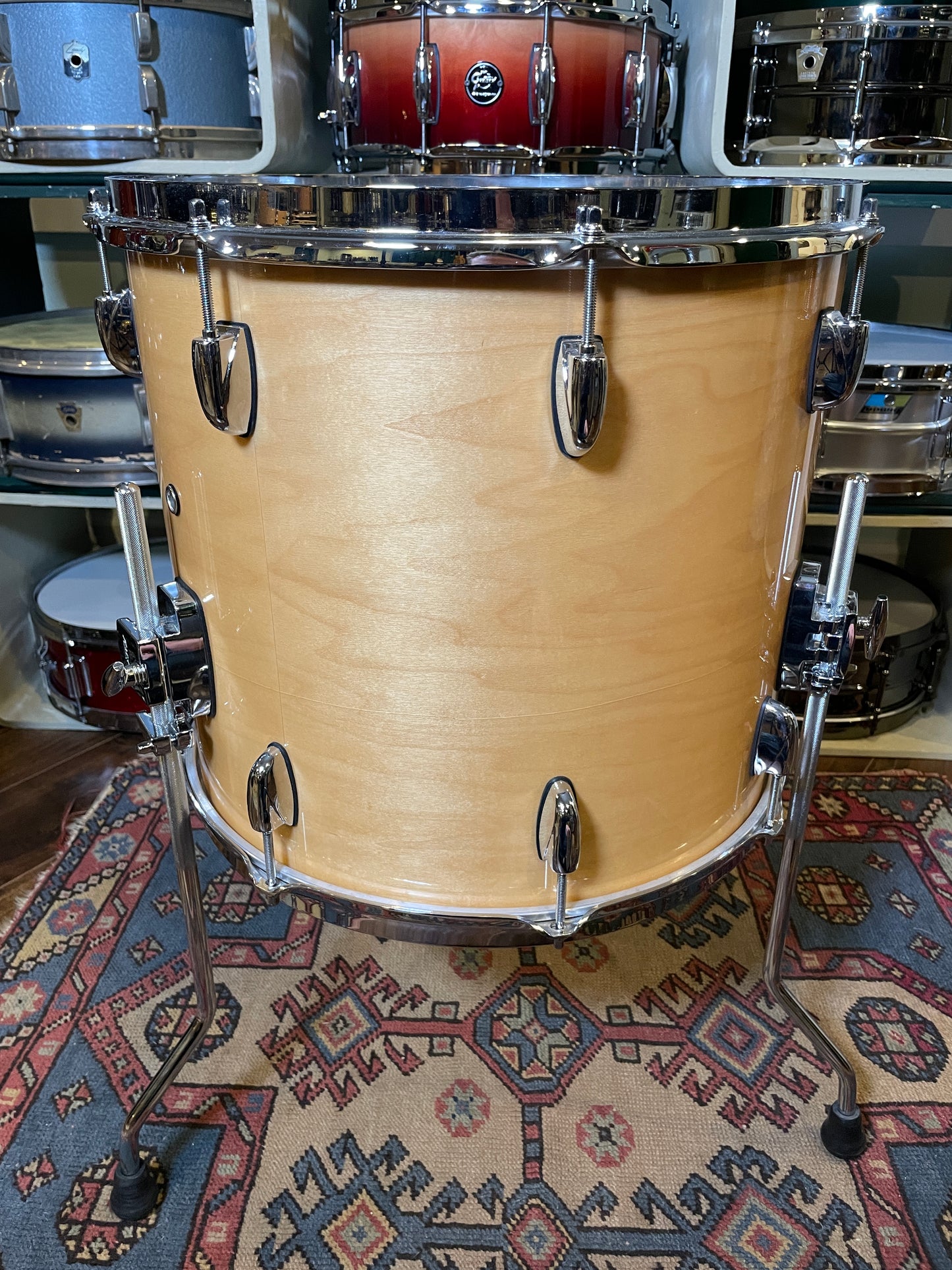 Gretsch Renown 14x16 Floor Tom Drum Single Gloss Natural
