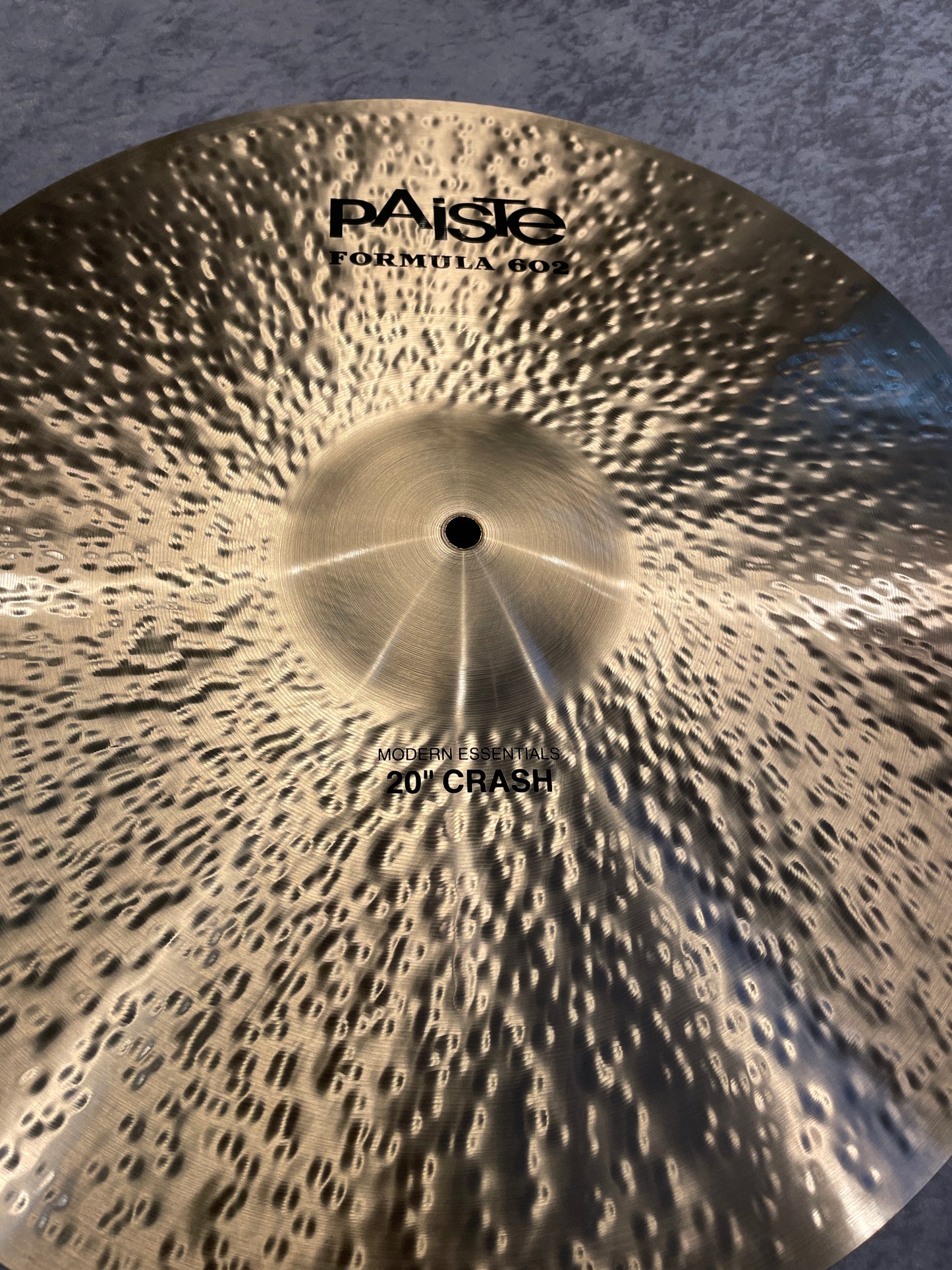 20" Paiste Formula 602 Modern Essentials Crash Cymbal 1972g