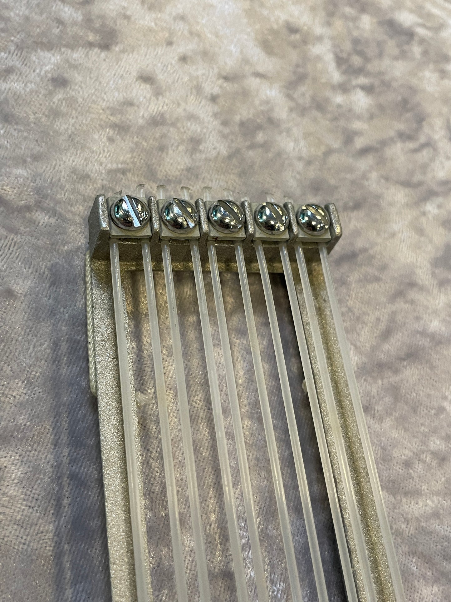 N.O.S. 1960s Rogers Dyna-Sonic 15" Marching Snare Wire Frame Nylon