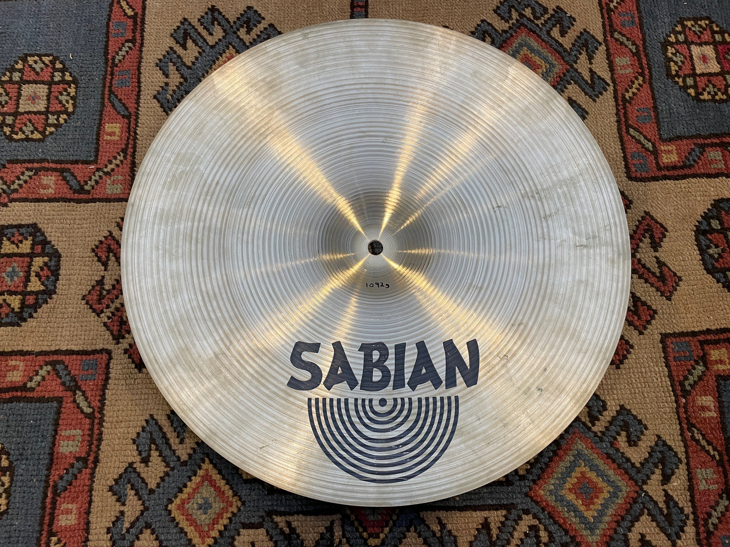 16" Sabian AA Medium Thin Crash Cymbal 1092g
