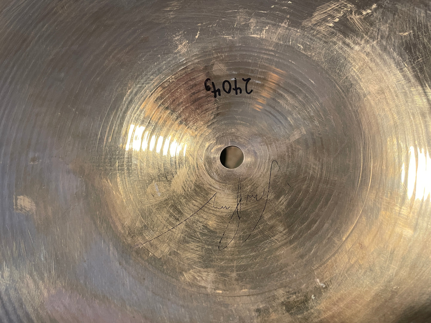20" Sabian HH Hand Hammered Bounce Ride Cymbal 2404g *Video Demo*