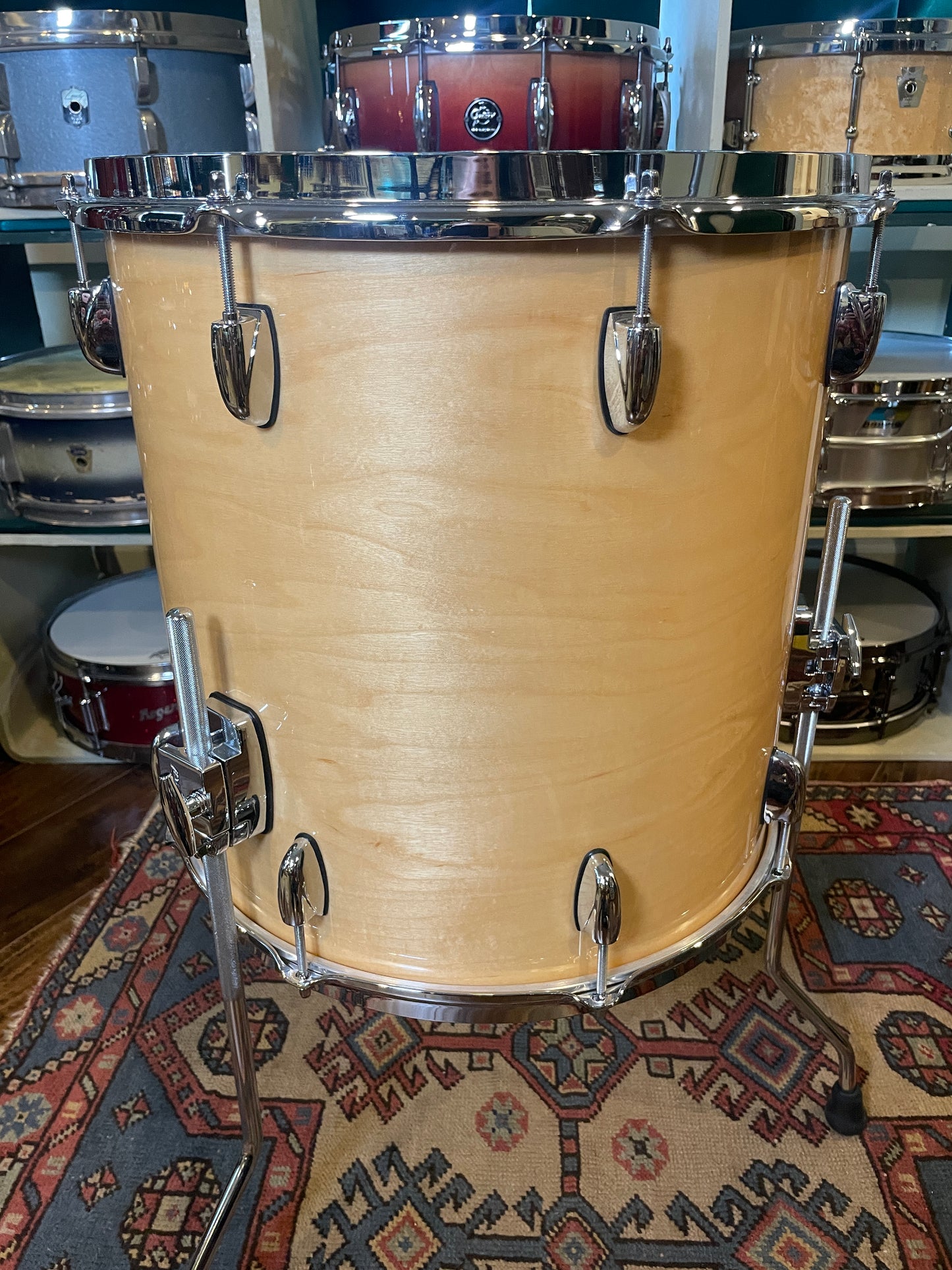 Gretsch Renown 16x16 Floor Tom Drum Single Gloss Natural