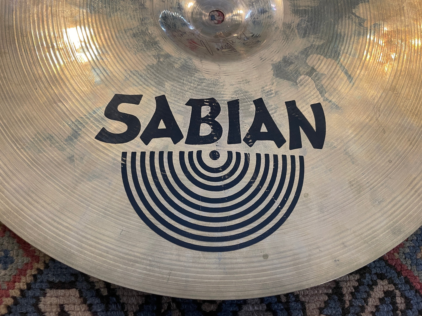 16" Sabian HH Medium Thin Crash Cymbal 1128g