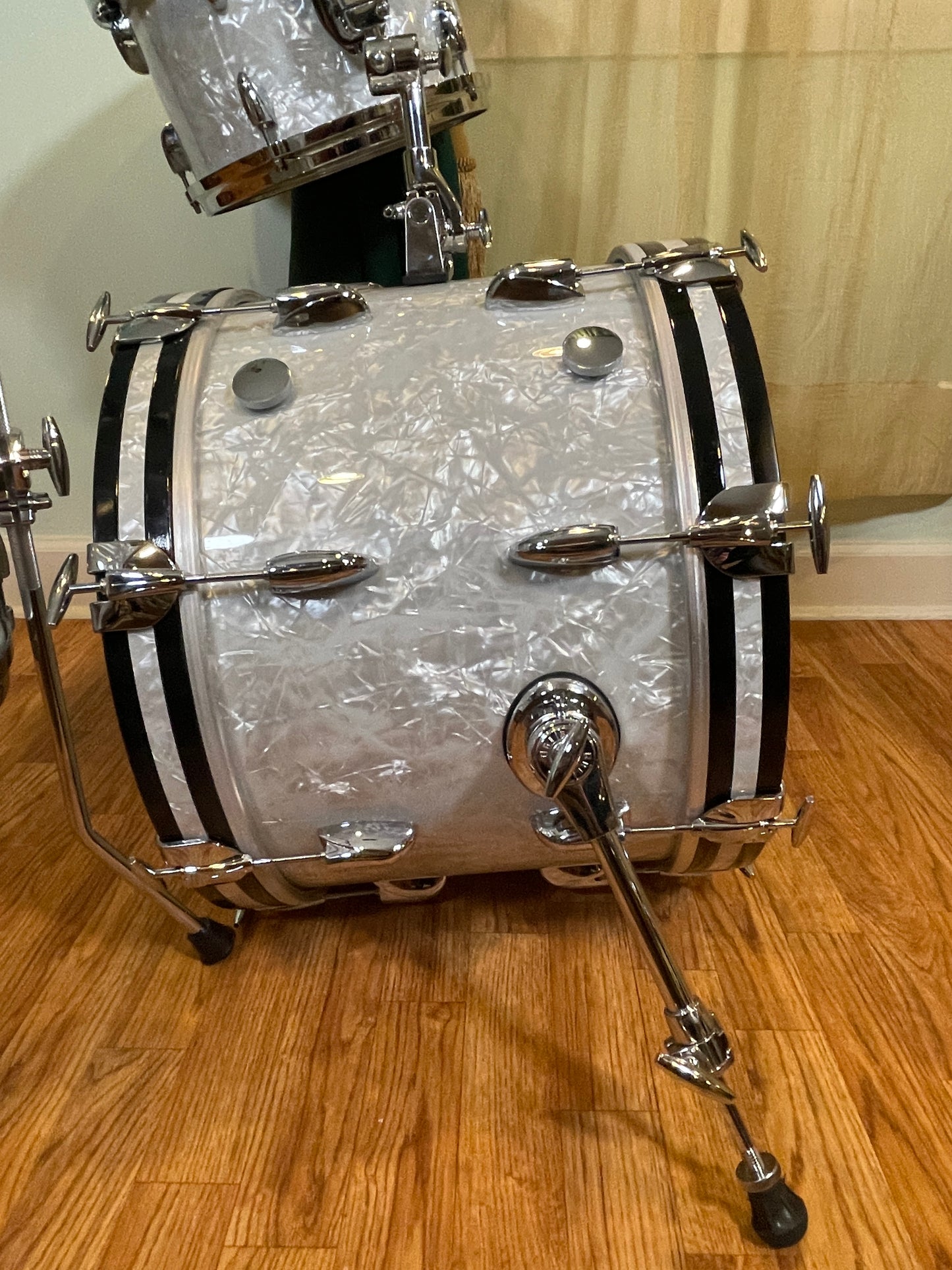 Gretsch USA Custom Bop Set White "60's Marine Pearl" 12x18/8x12/14x14
