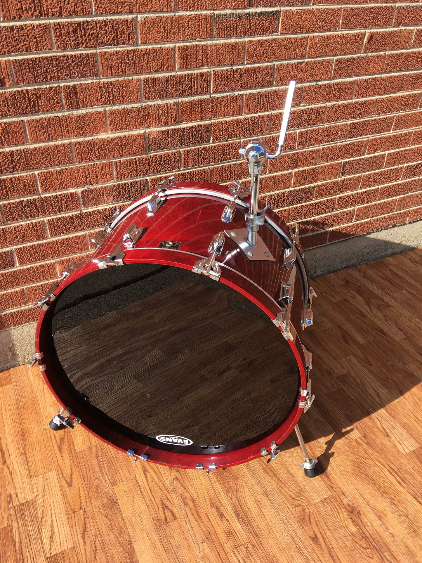 1970s-1980s Tama Superstar 14x24 Bass Drum Cherry Wine - Neil Peart