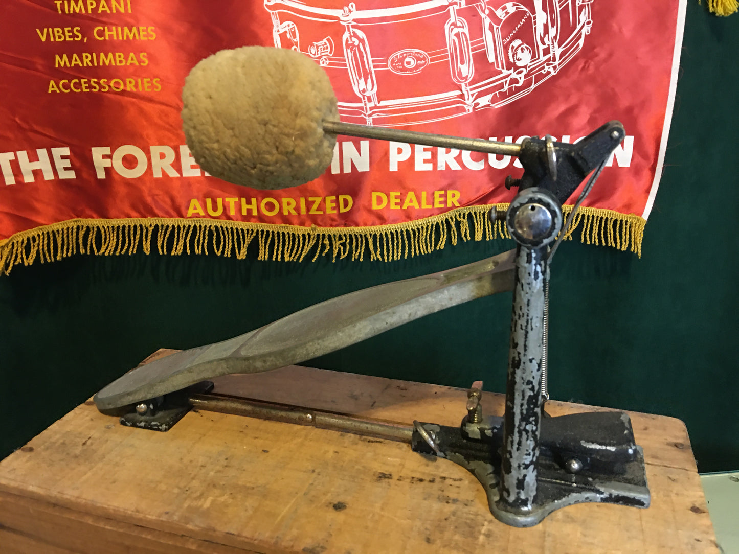 1928-1949 Slingerland Model #724 Speed Pedal Bass Drum Pedal Radio King
