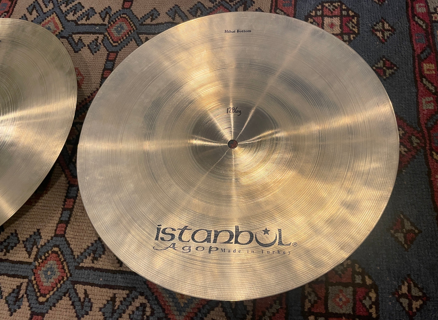15" Istanbul Agop Xist Hi-Hat Cymbal Pair 1091g/1286g