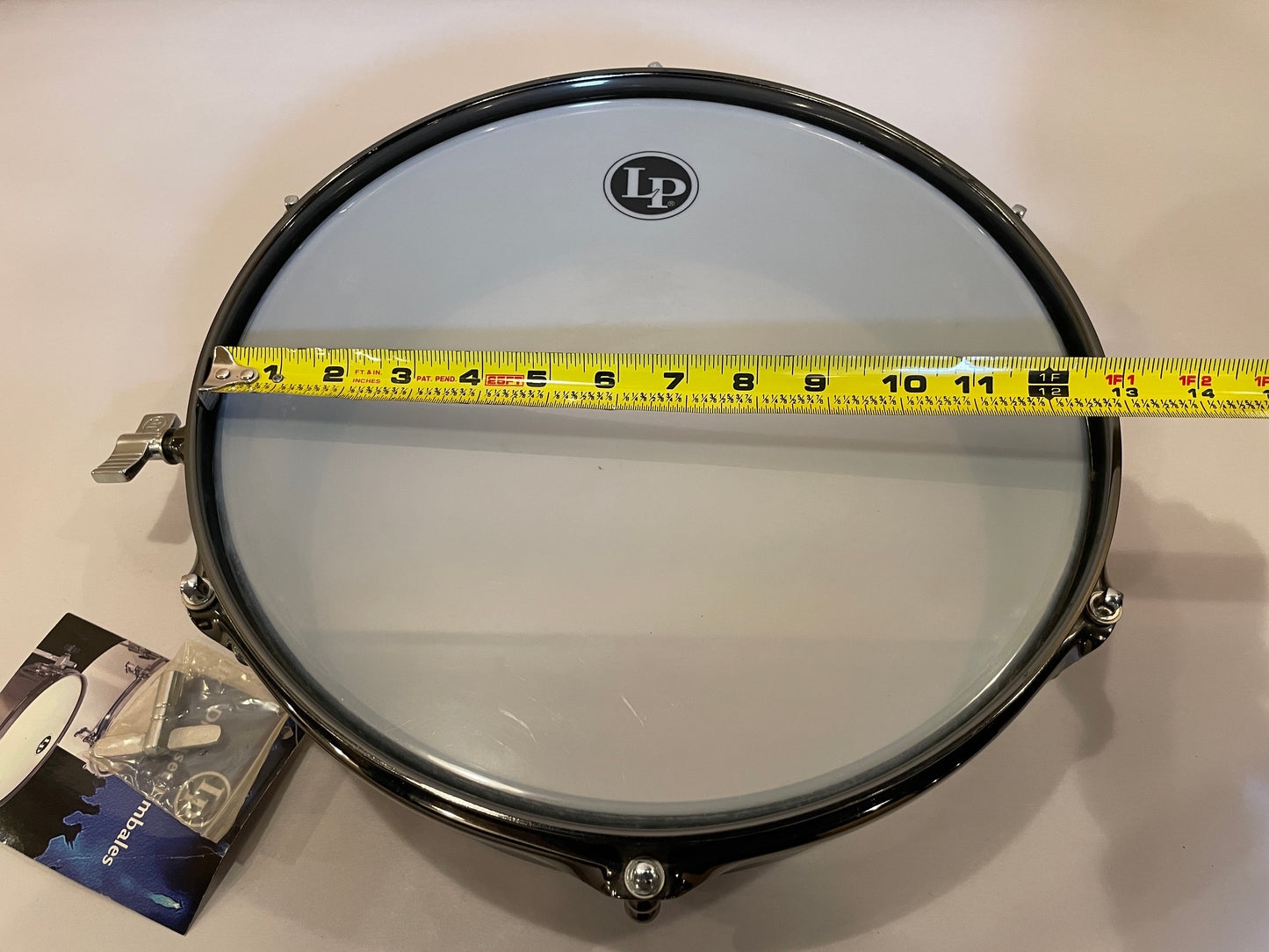 13" LP Drum Set Timbale Black Nickel LP813-BN