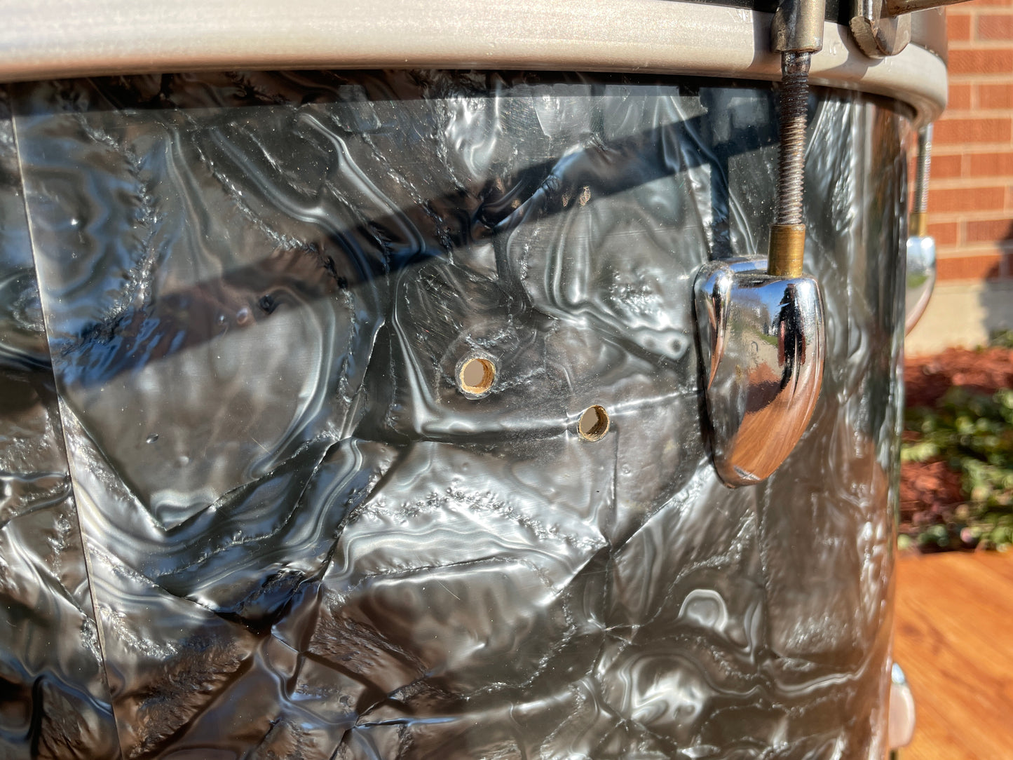 1960s Camco Drum Set Black Diamond Pearl Oaklawn 20/12/16