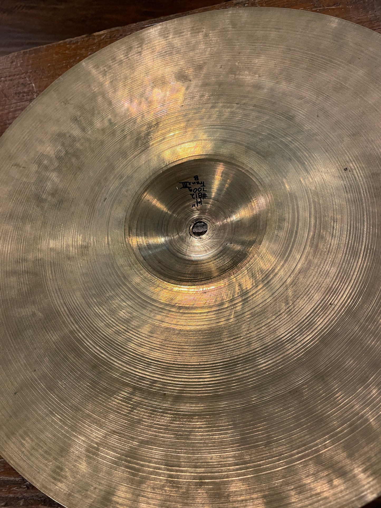 14" Zildjian A 1951-52 Trans Stamp III Hi-Hat Cymbal Pair 678g/700g #812 *Video Demo*