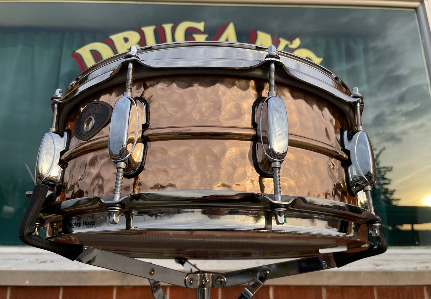 Tama 5.5x14 Hammered Bronze Snare Drum