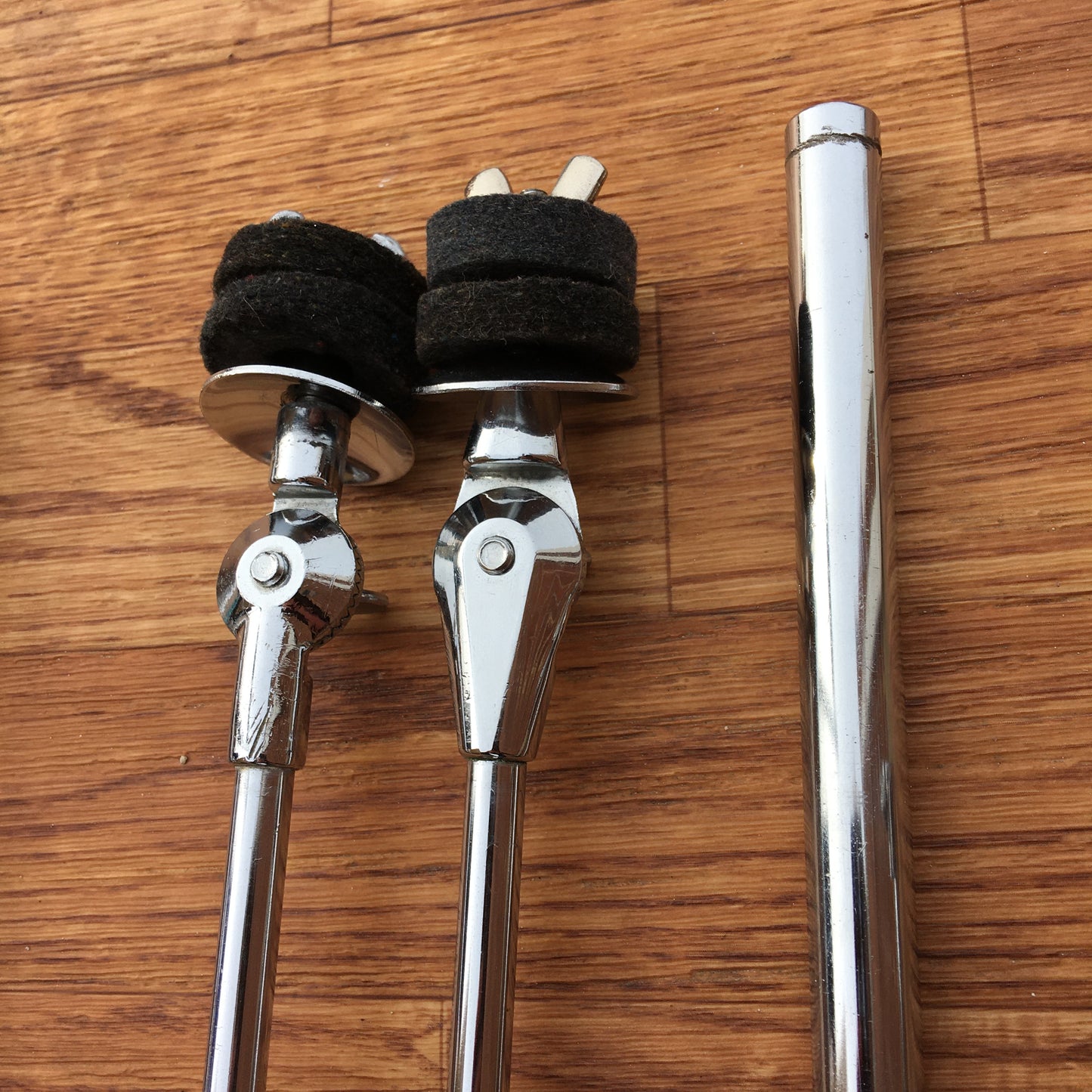 1960s Ludwig 1400 Straight Flat Base Cymbal Stand Pair (2pcs)