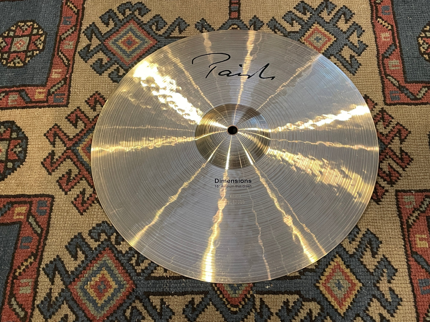 15" Paiste Dimensions Medium Thin Crash Cymbal 846g