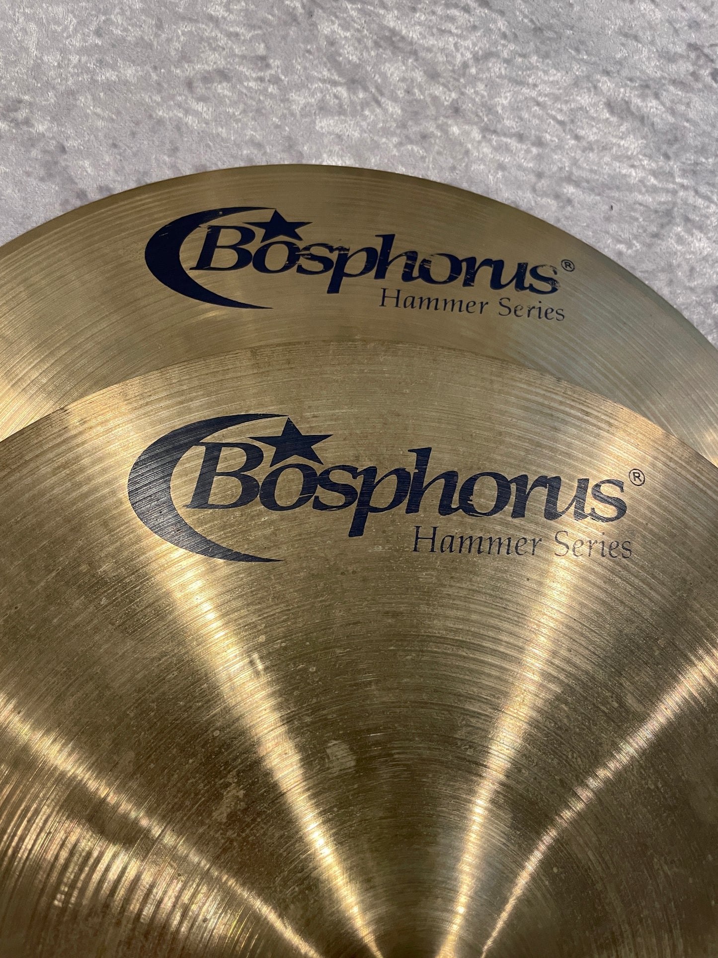14" Bosphorus Hammer Series Jeff Hamilton Hi-Hat Cymbal Pair 808g/1186g *Video Demo*