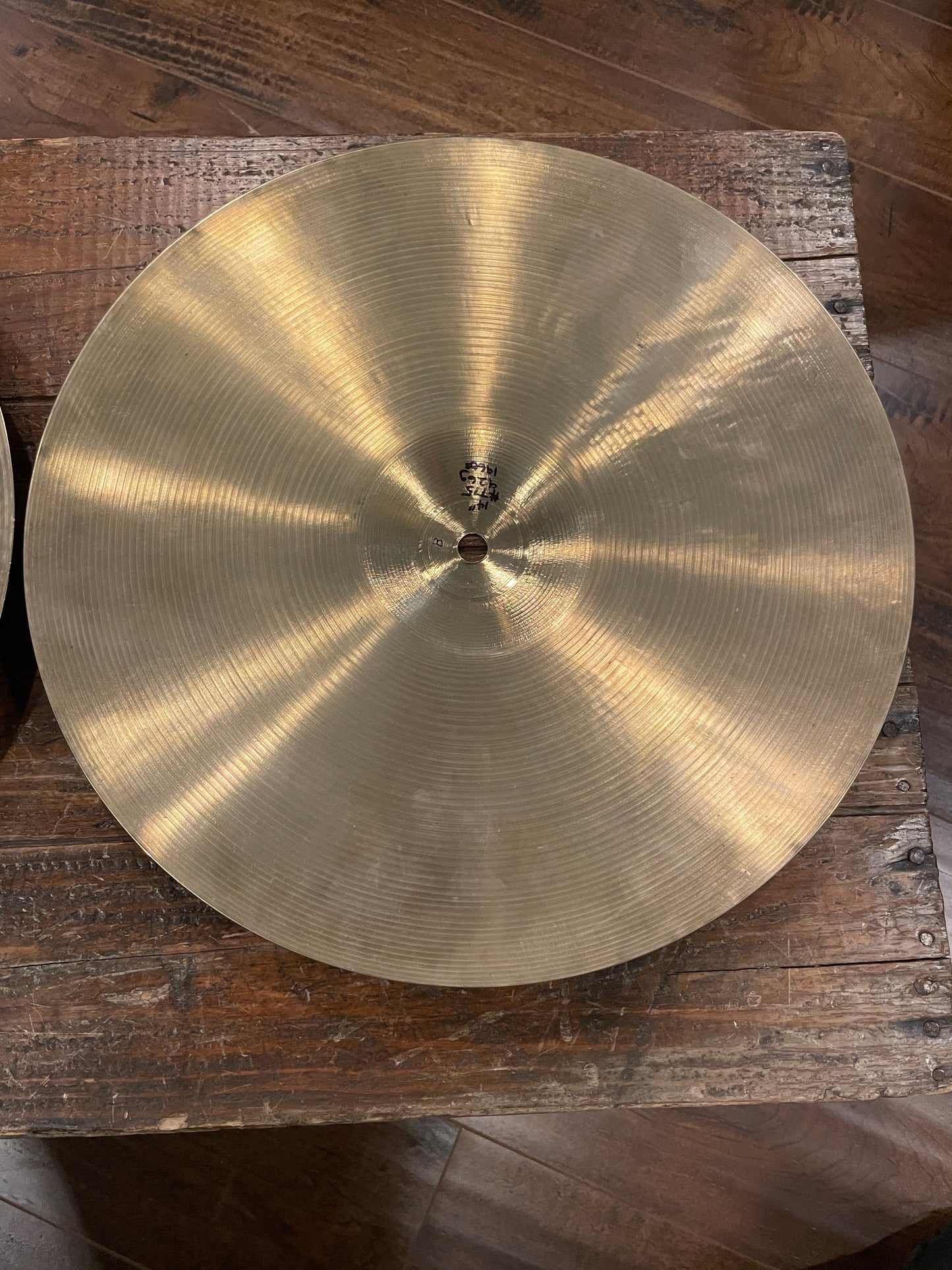 14" Zildjian A 1960s Hi-Hat Cymbal Pair 718g/926g #775