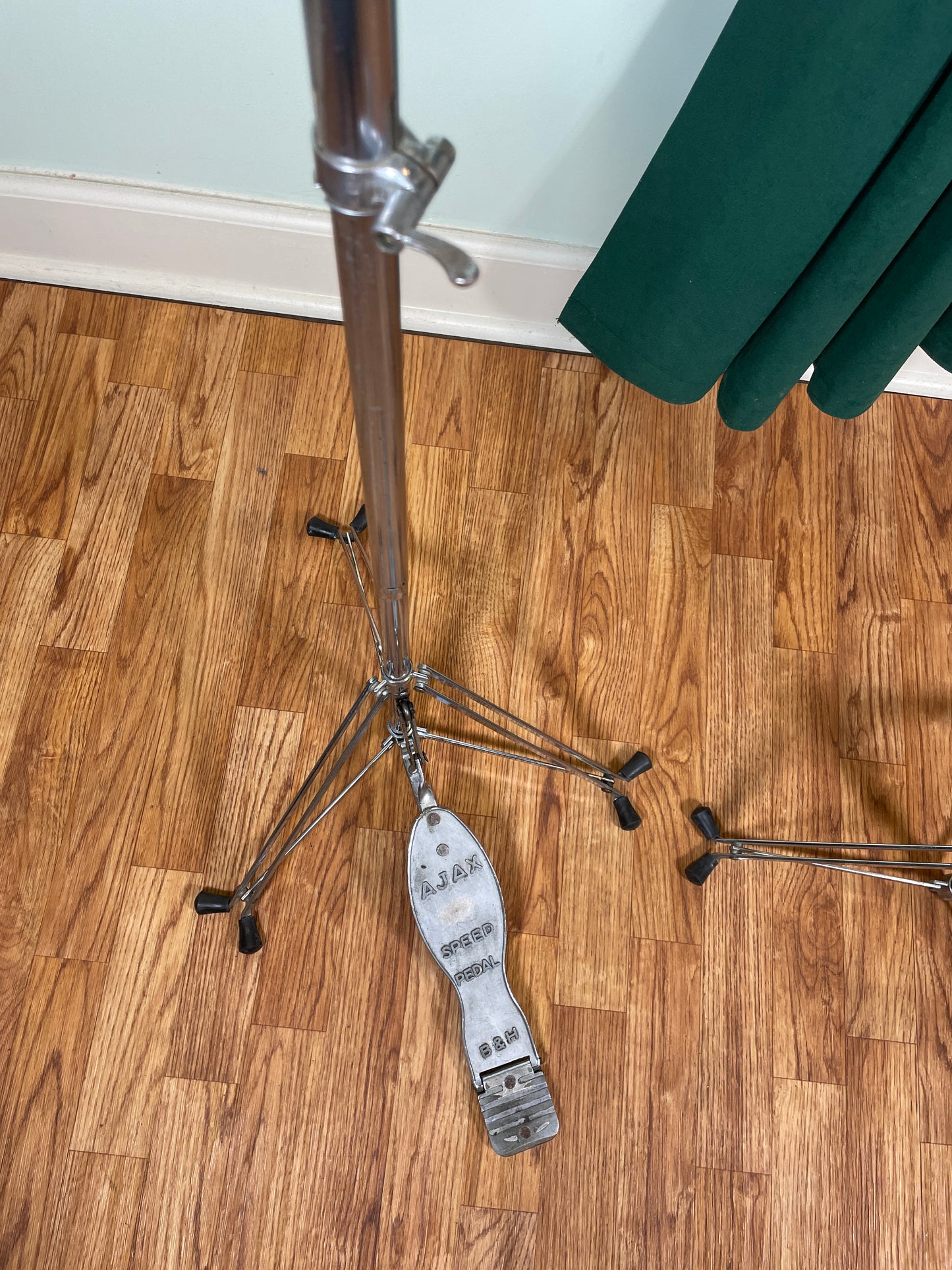 Rare 1950s Ajax Hi-Hat Stand & Snare Drum Stand
