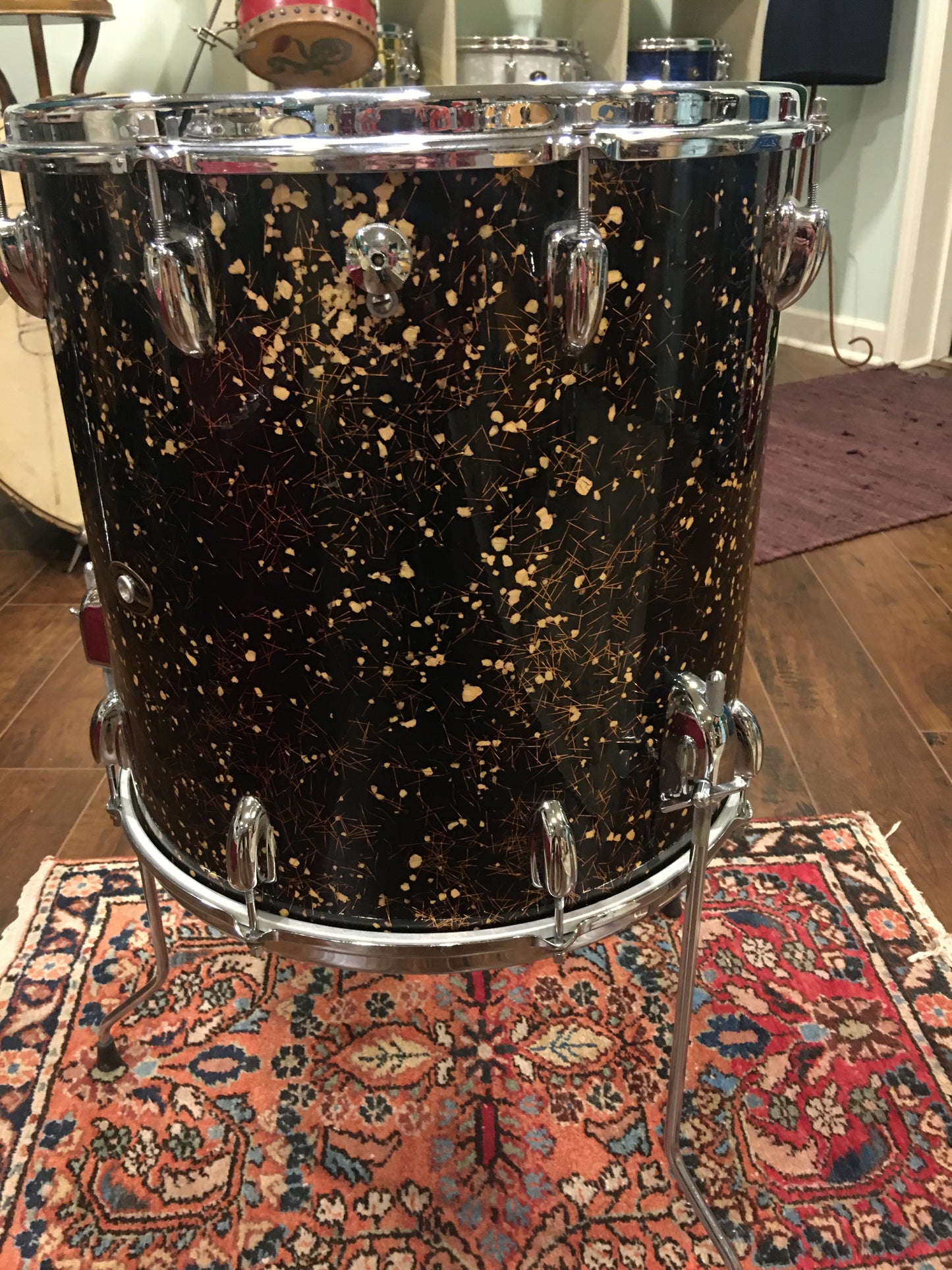 1960s Slingerland 16x16 Capri Pearl Floor Tom #2