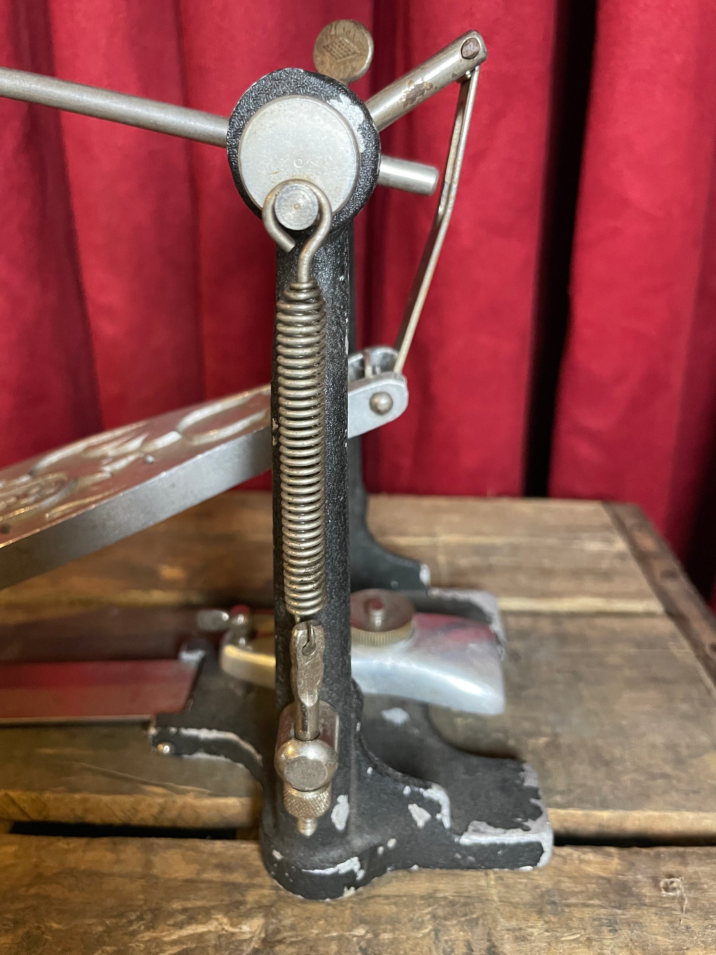 1950s Slingerland AA Bass Drum Pedal Black