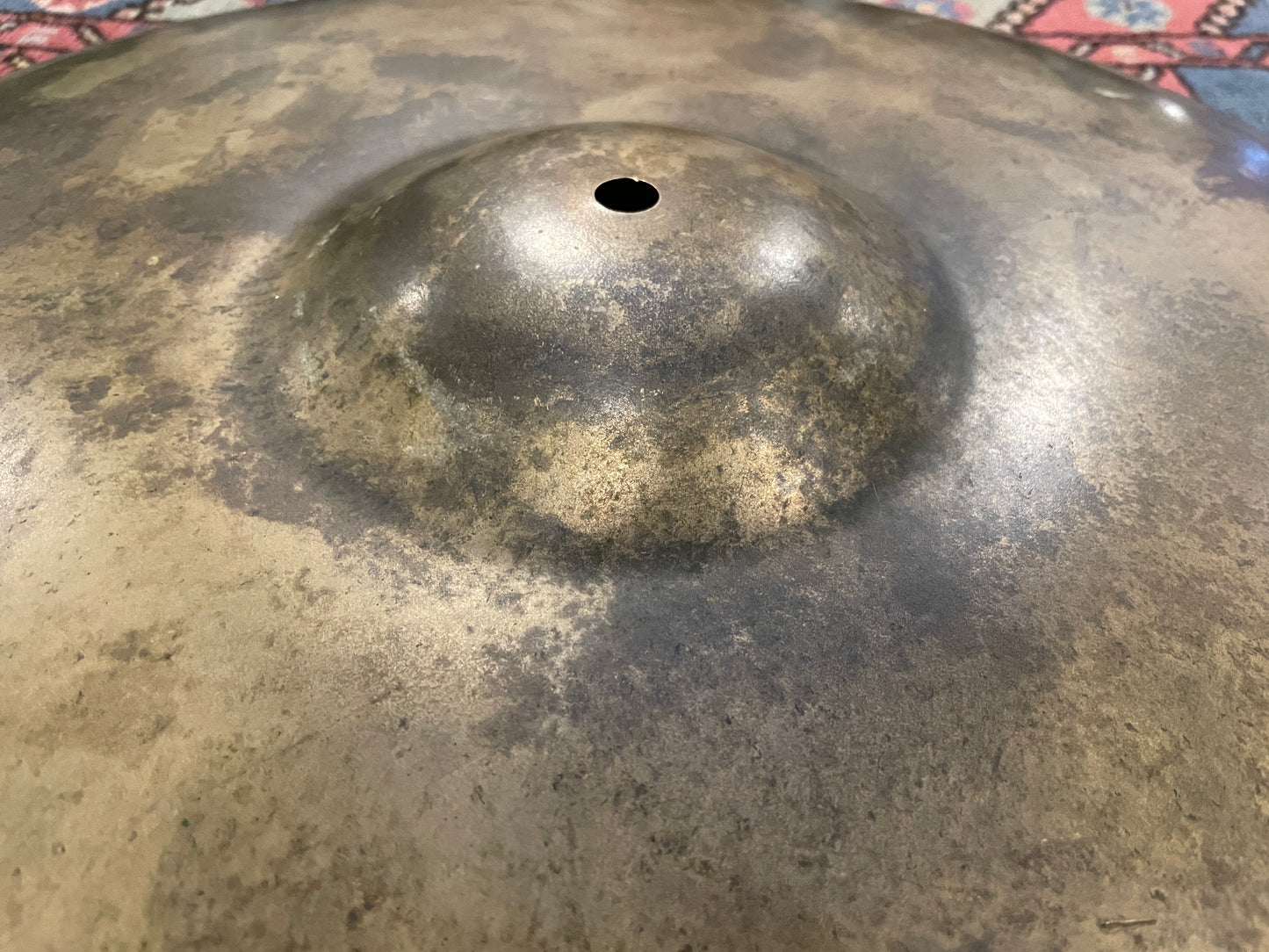 20" Vintage Zildjian A Earth Ride Cymbal 3576g 1970s-1980s Hollow Logo