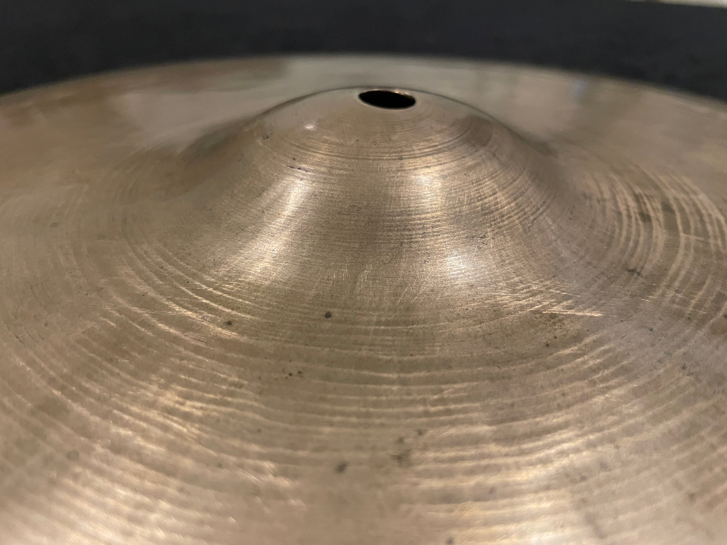 14" K Zildjian Early 1900s Constantinople "Stamp 0" Small Ride / Trap Cymbal 1246g #202