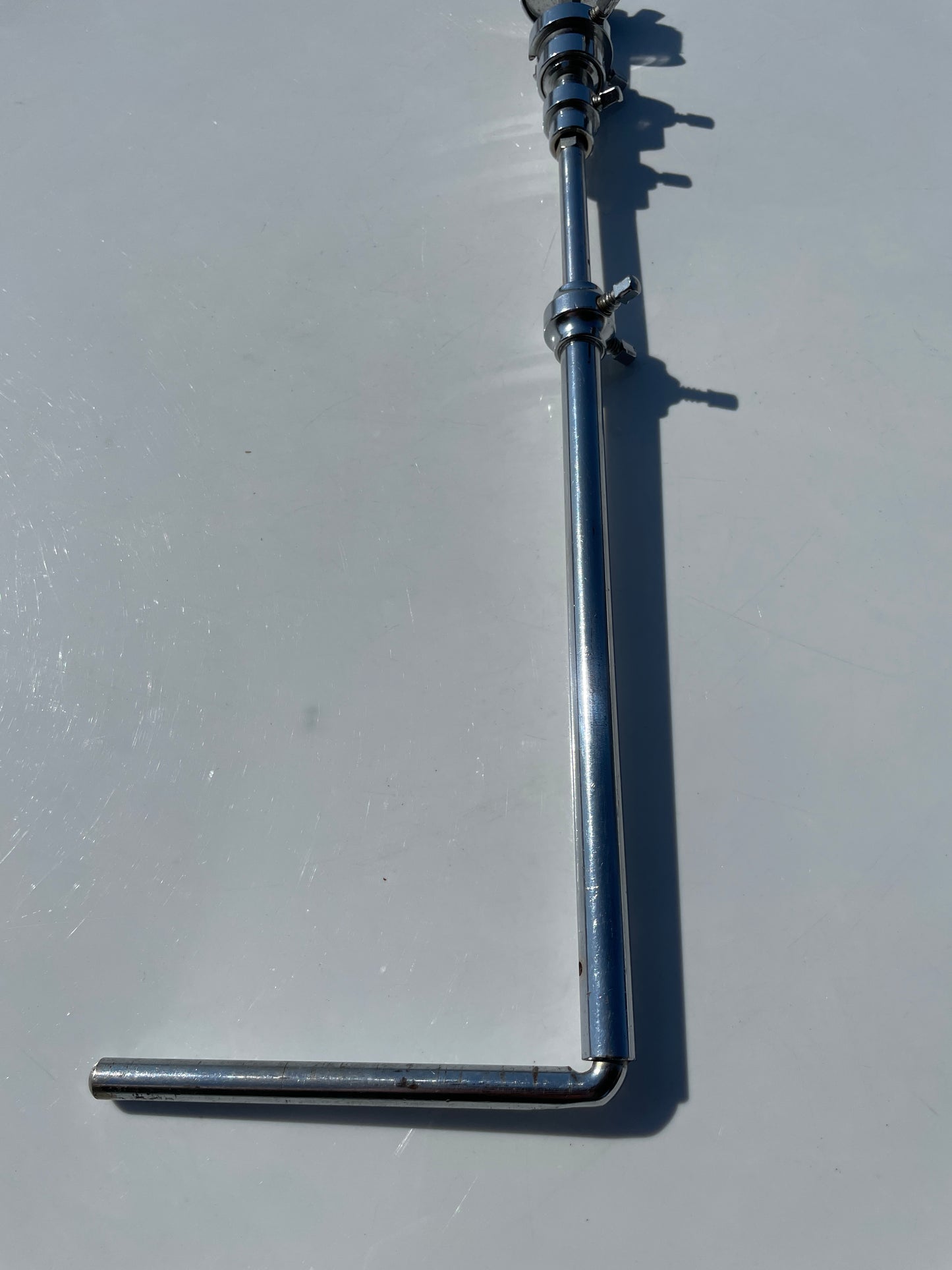1960s Rogers No. 252R Knobby Telescoping L-Arm Cymbal Holder w/ Swiv-O-Matic Tilter