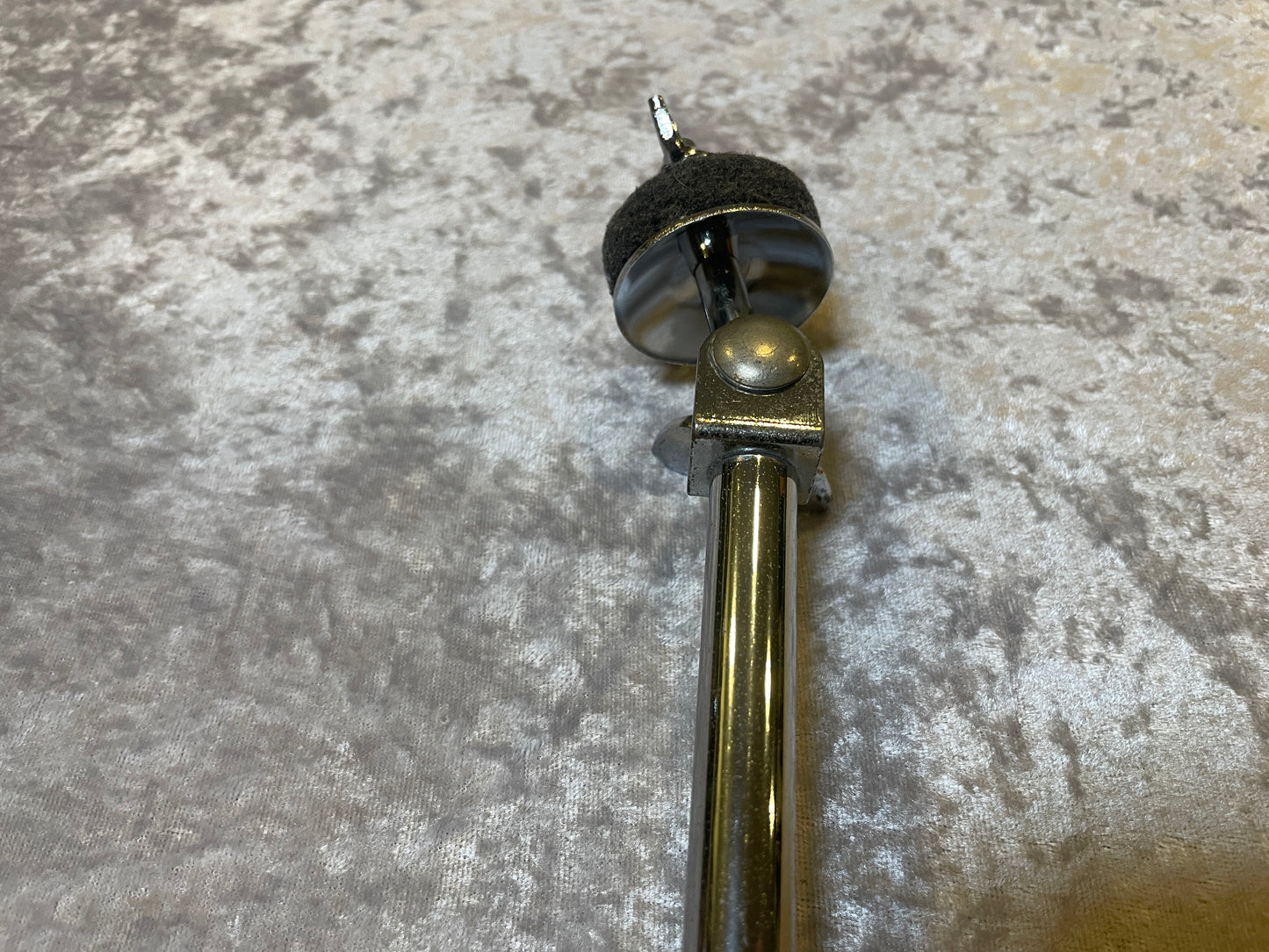 Vintage W.F.L. Ludwig 1950s Adjustable L-Arm Cymbal Holder Chrome