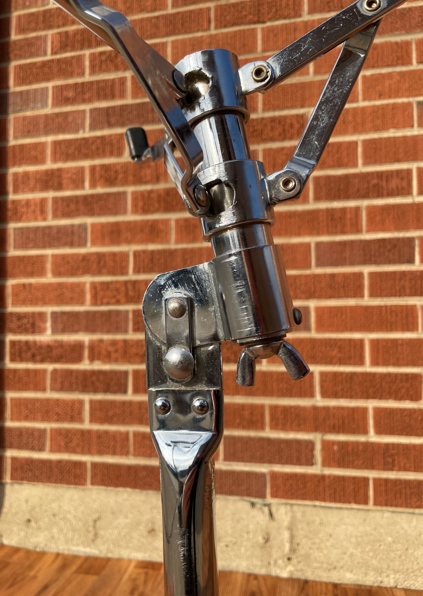 1960s Ludwig No. 1358C Buck Rogers Snare Stand Chrome Walberg & Auge