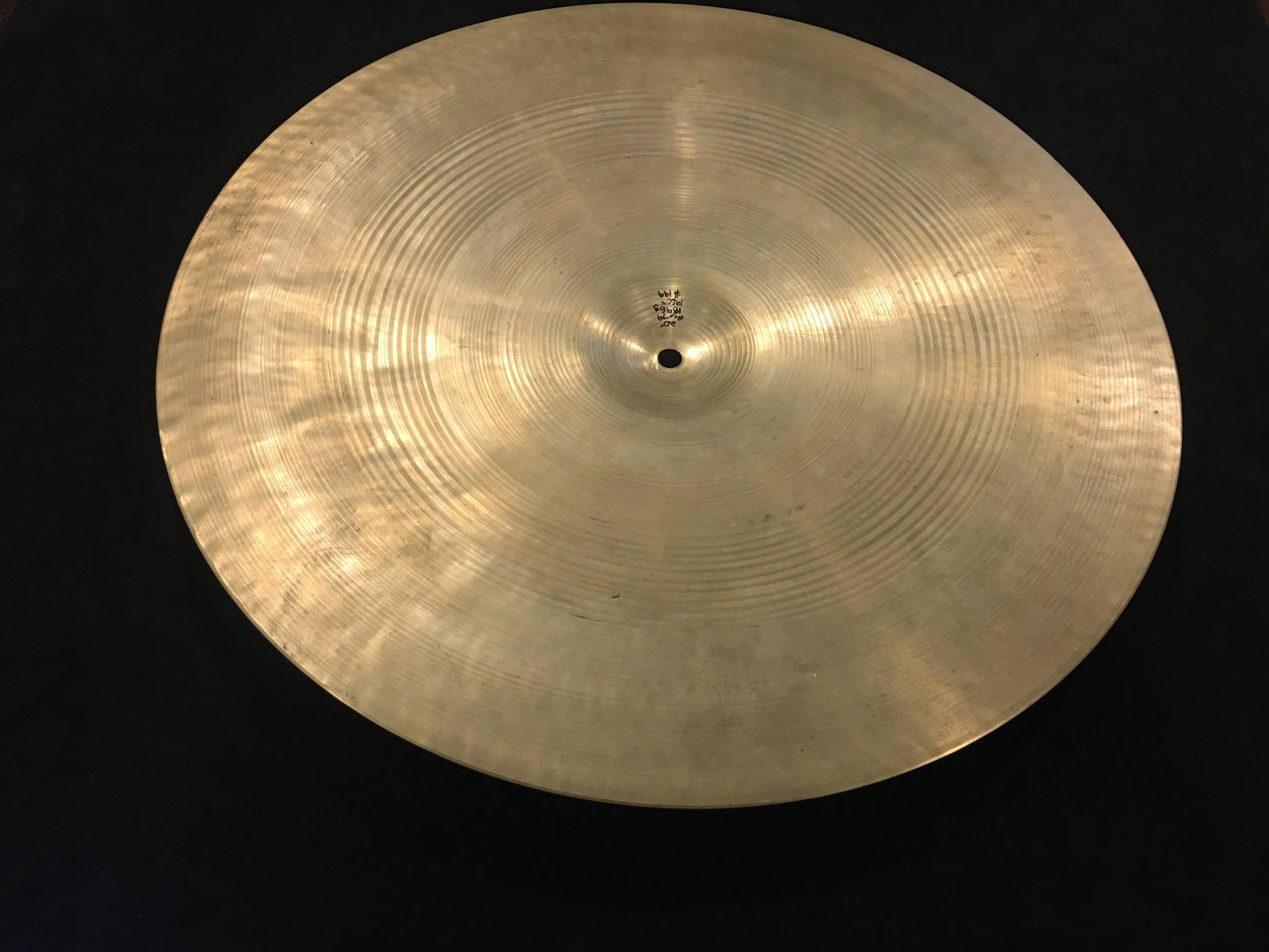 20" Zildjian A 1960s Swish China Cymbal 1896g #679
