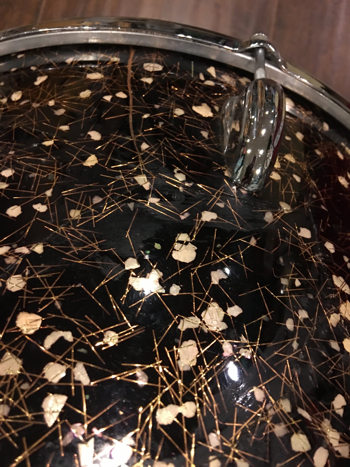 1960s Slingerland 16x16 Capri Pearl Floor Tom #1