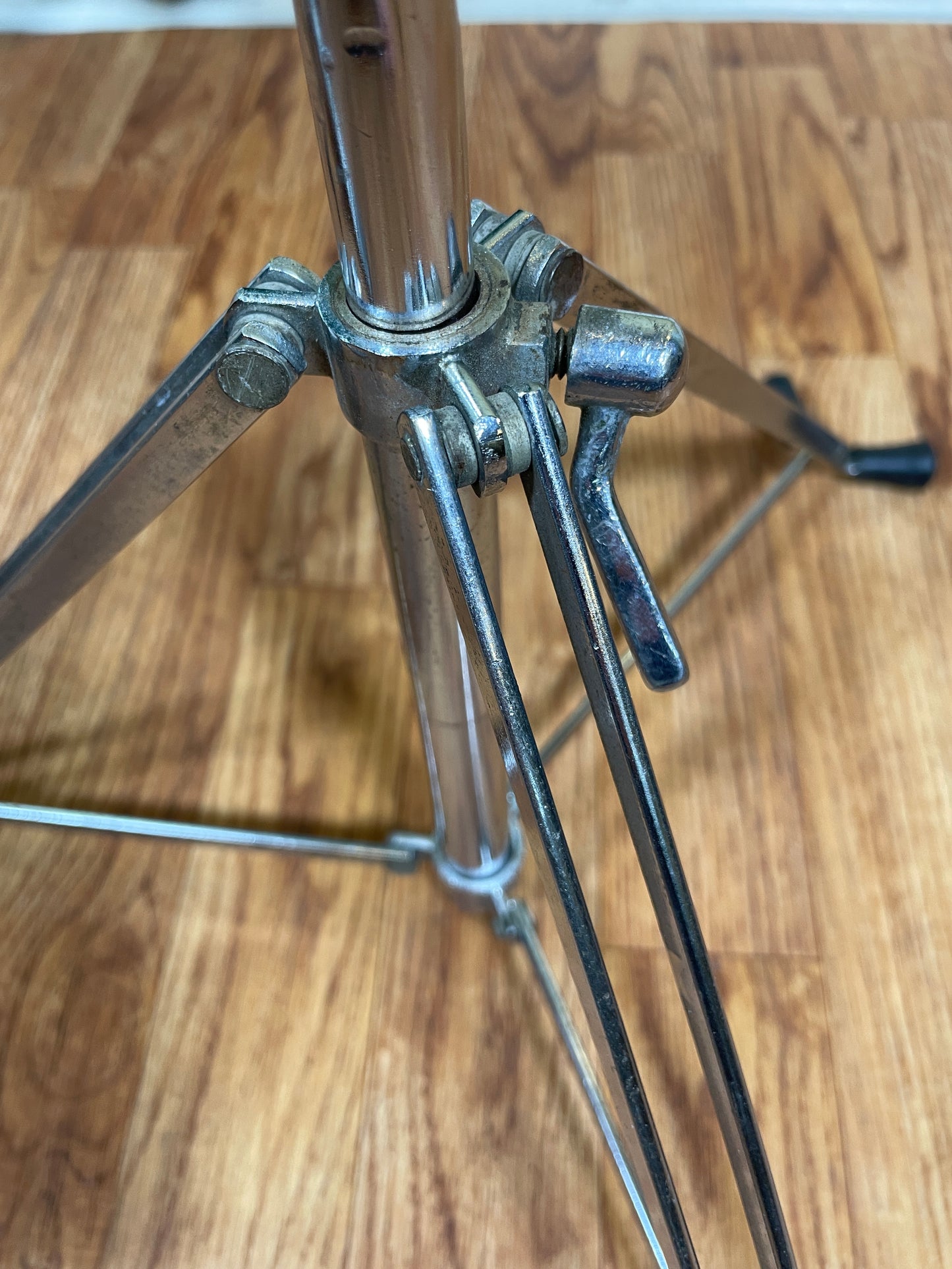 Rare 1950s Ajax Hi-Hat Stand & Snare Drum Stand