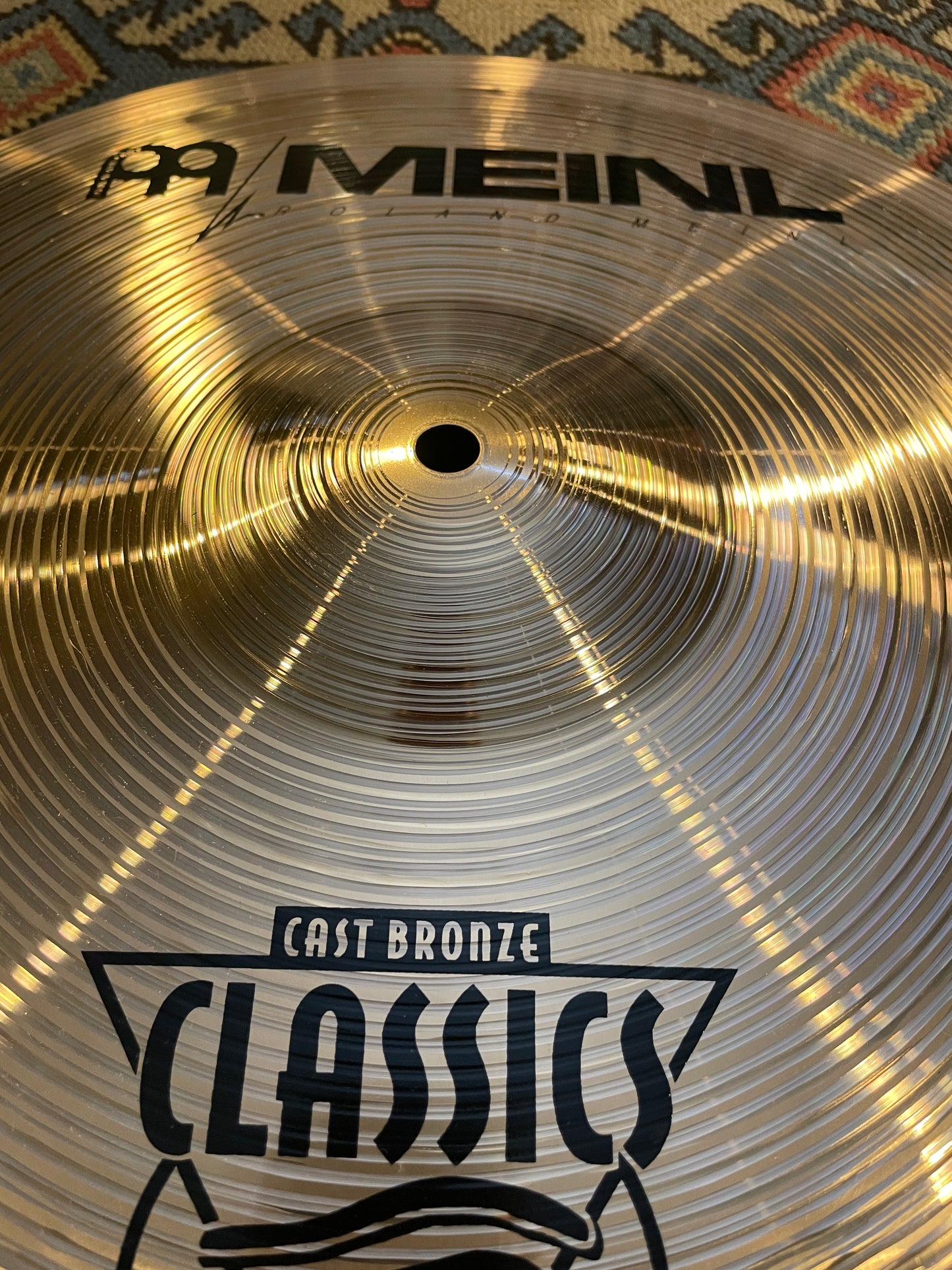 16" Meinl Cast Bronze Classics Powerful Crash Cymbal 1120g