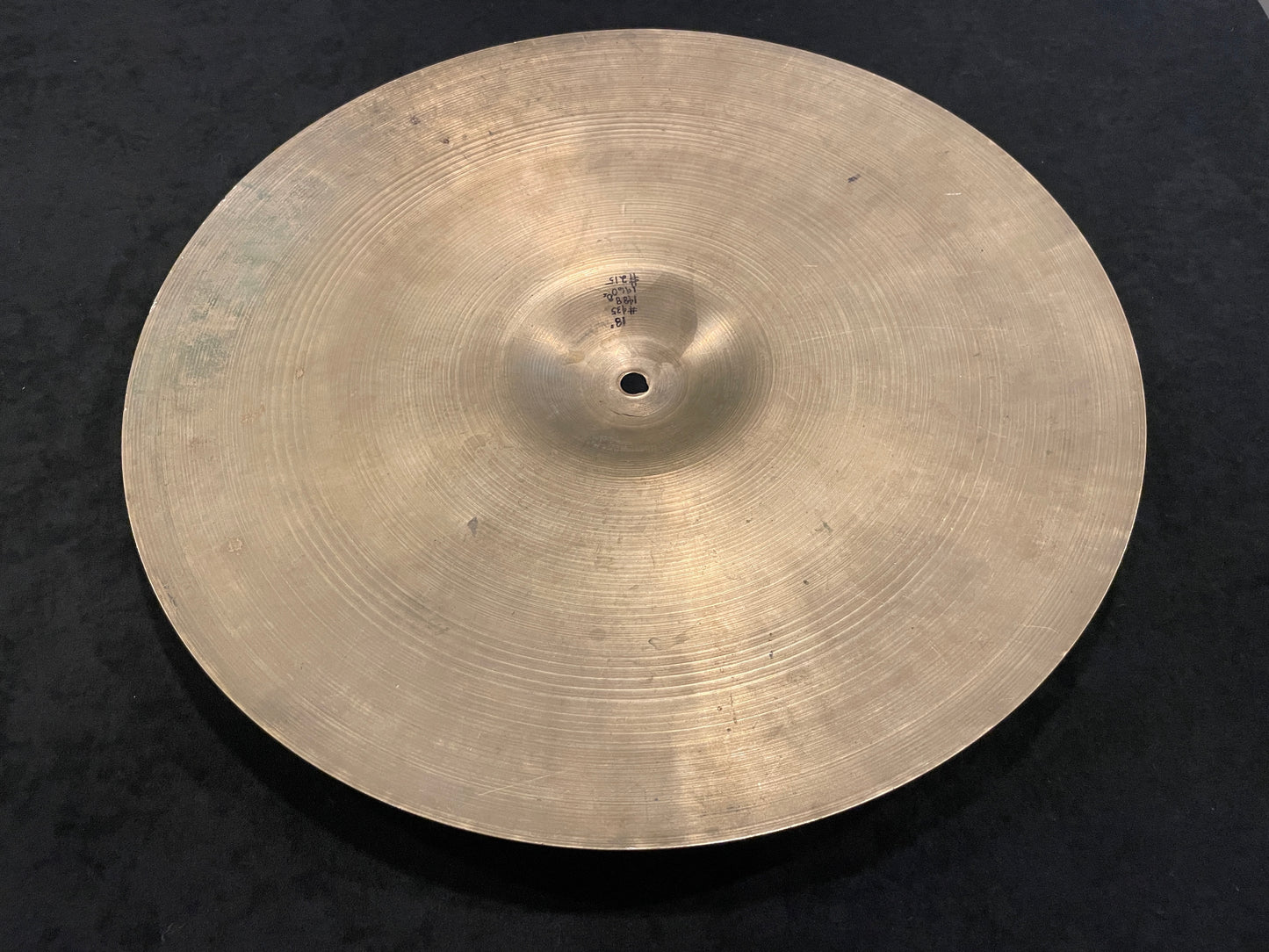 18" Zildjian A 1960s Crash Cymbal 1488g #435 *Video Demo*