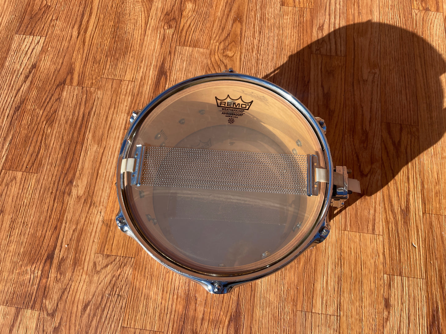 2002 DW 5x10 Soprano Snare Natural Drum Workshop