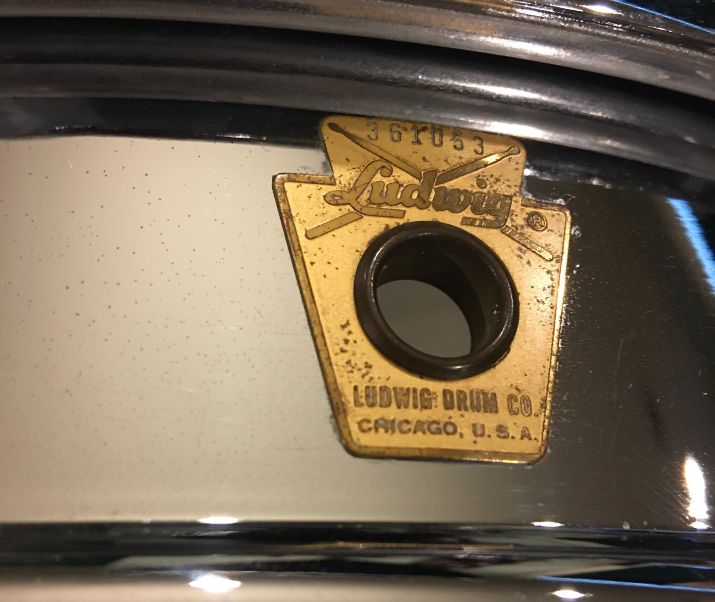 1966 Ludwig 5x14 LM400 Supraphonic Snare Drum