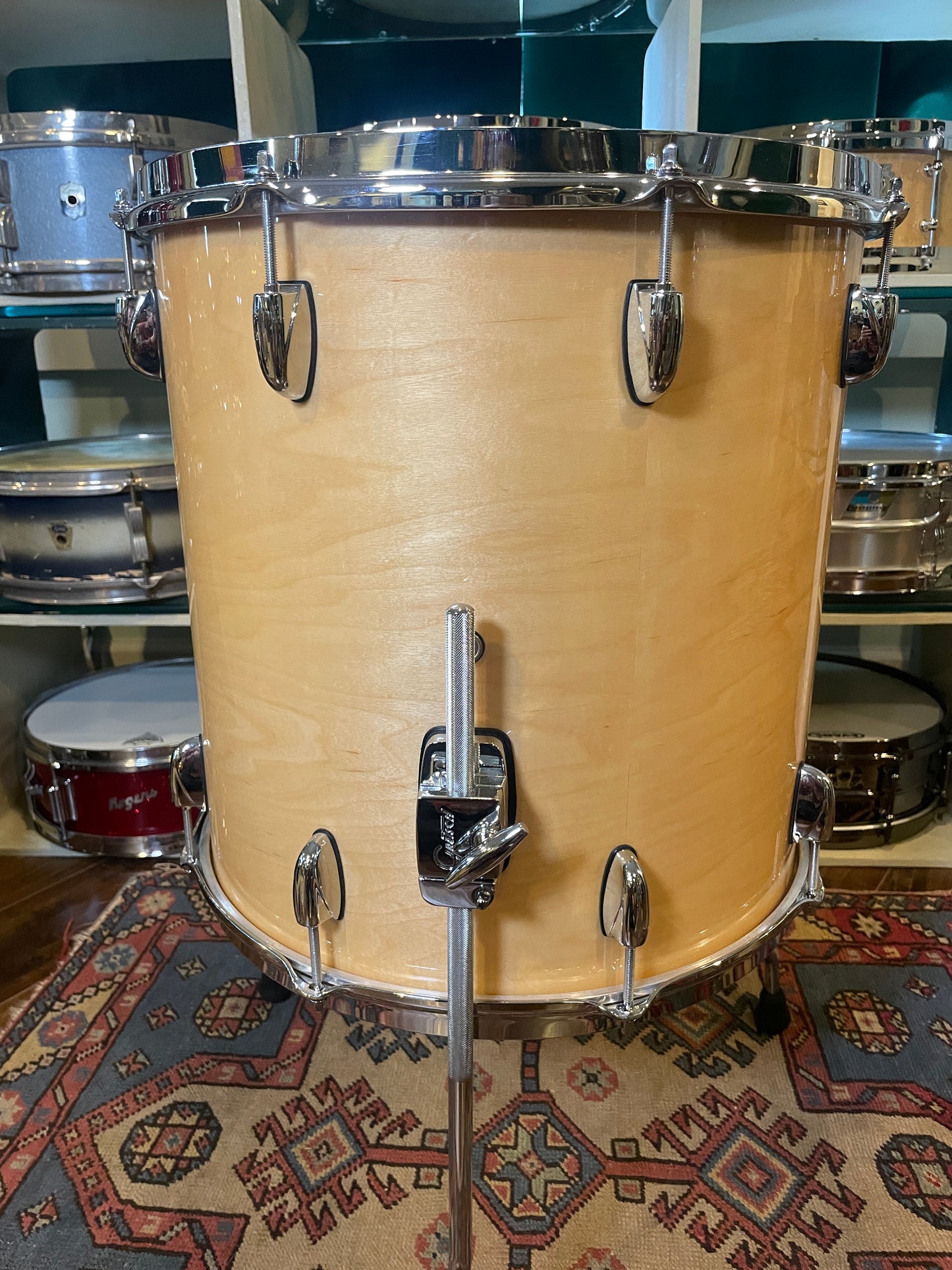 Gretsch Renown 16x16 Floor Tom Drum Single Gloss Natural