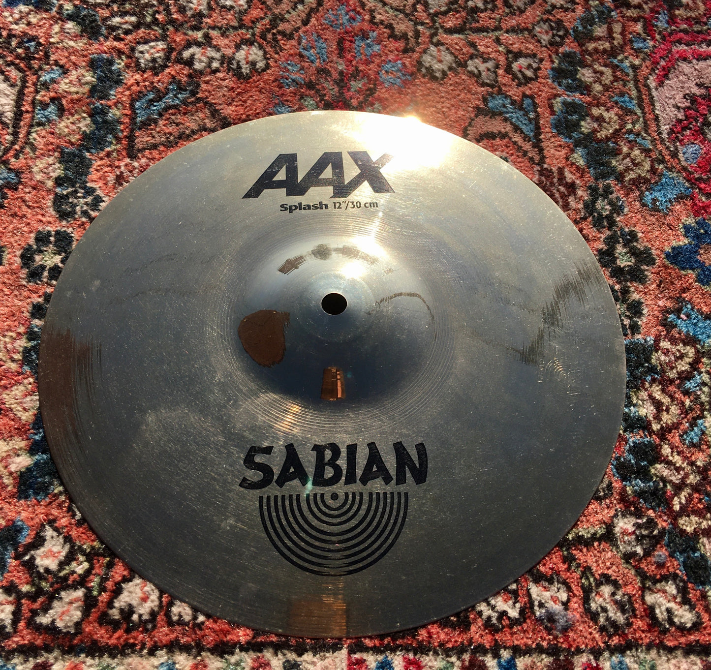 12" Sabian AAX Brilliant Splash Cymbal