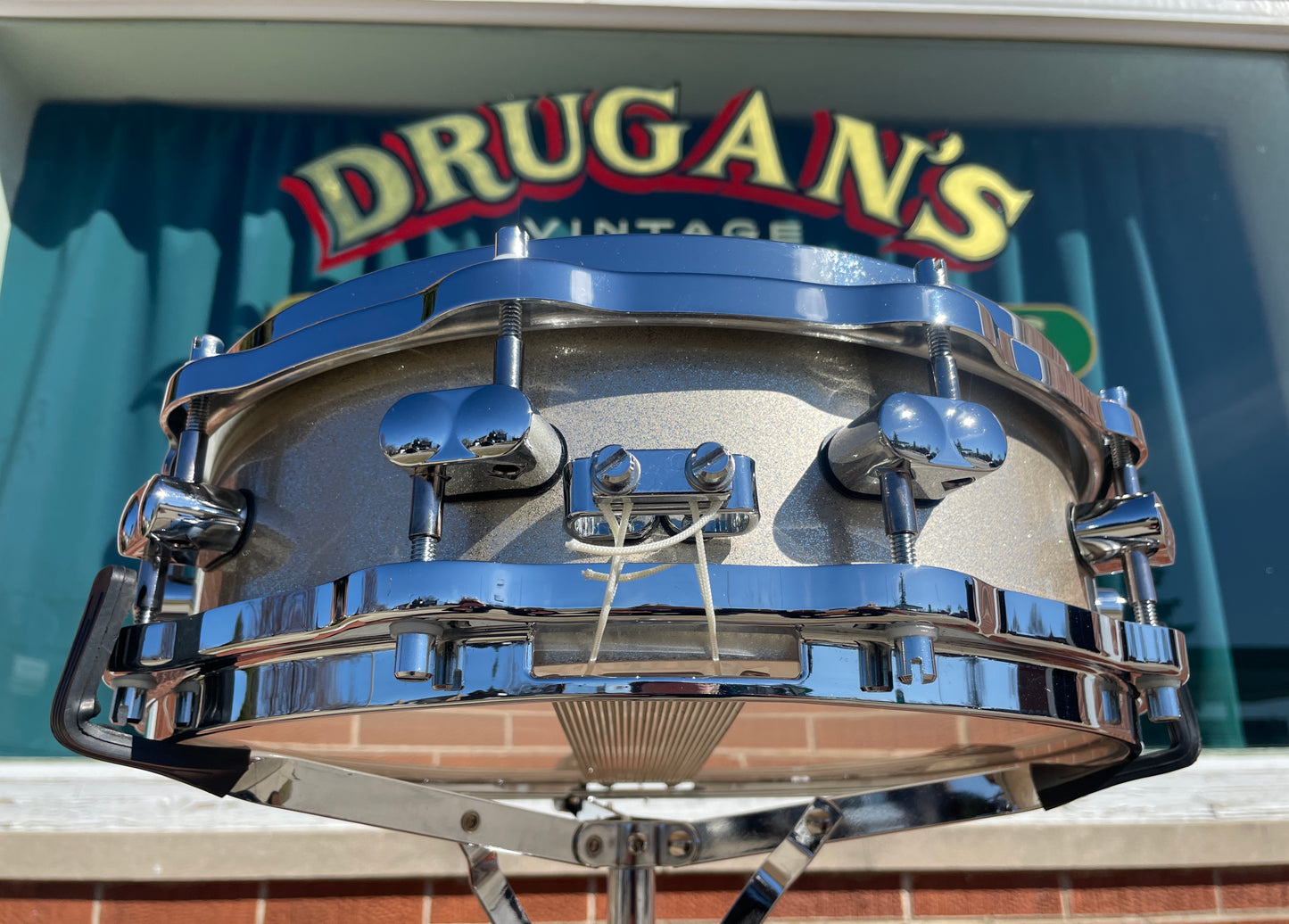 Sonor Delite Series 4x14 Snare Drum Silver Sparkle