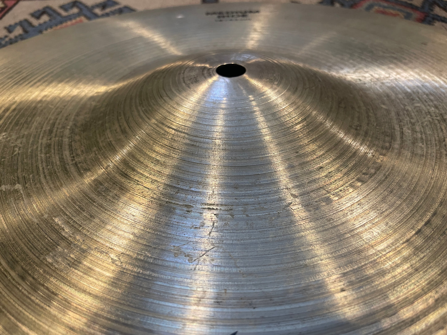 18" Zildjian A 1980s Medium Ride Cymbal 1746g