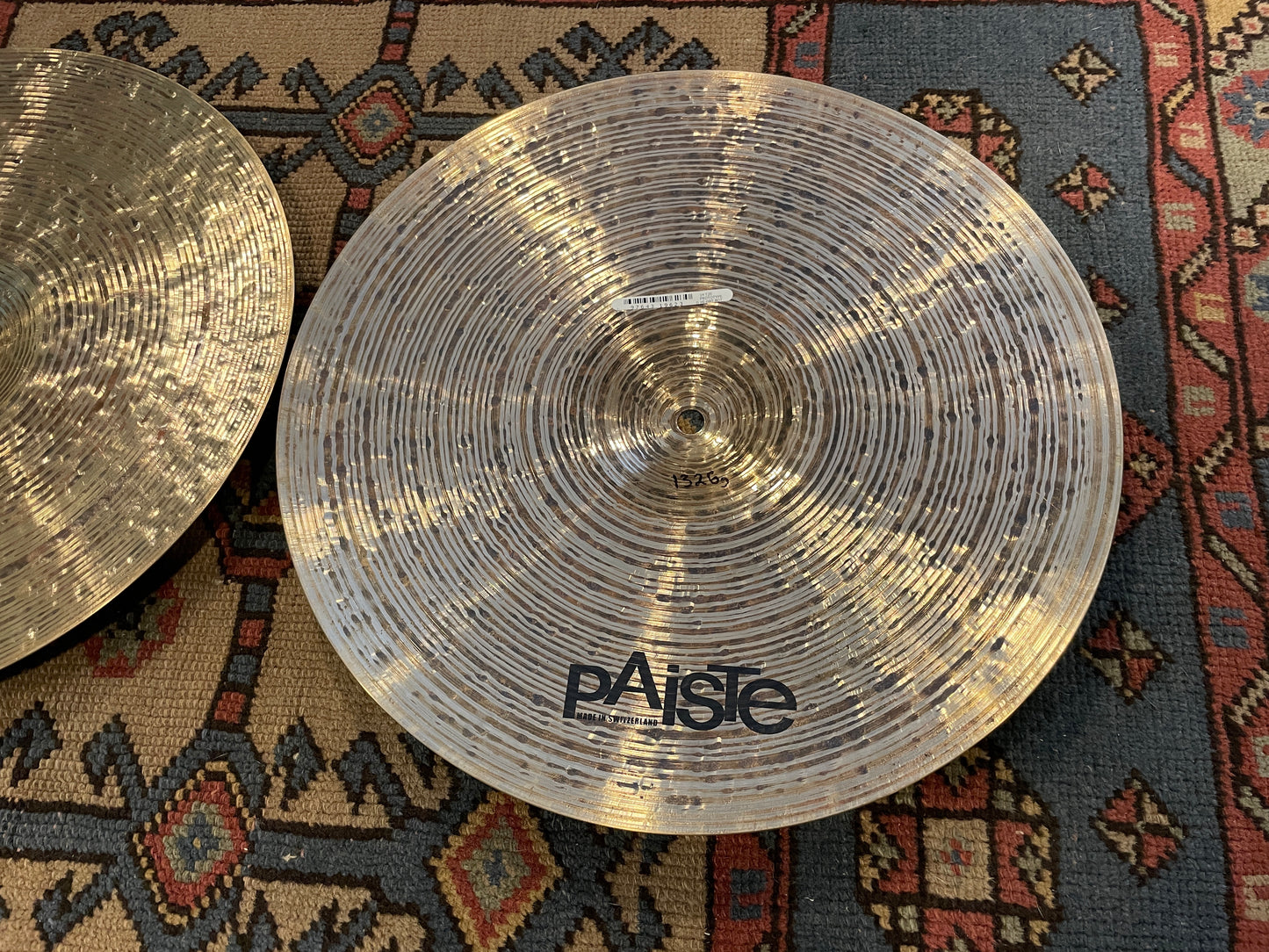14" Paiste T20 Prototype Hi-Hat Cymbal Pair 1034g/1326g