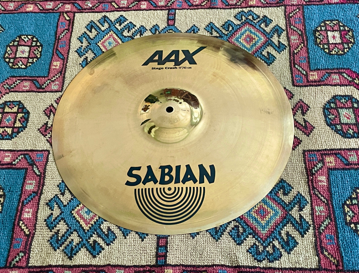17" Sabian AAX Stage Crash Cymbal 1256g