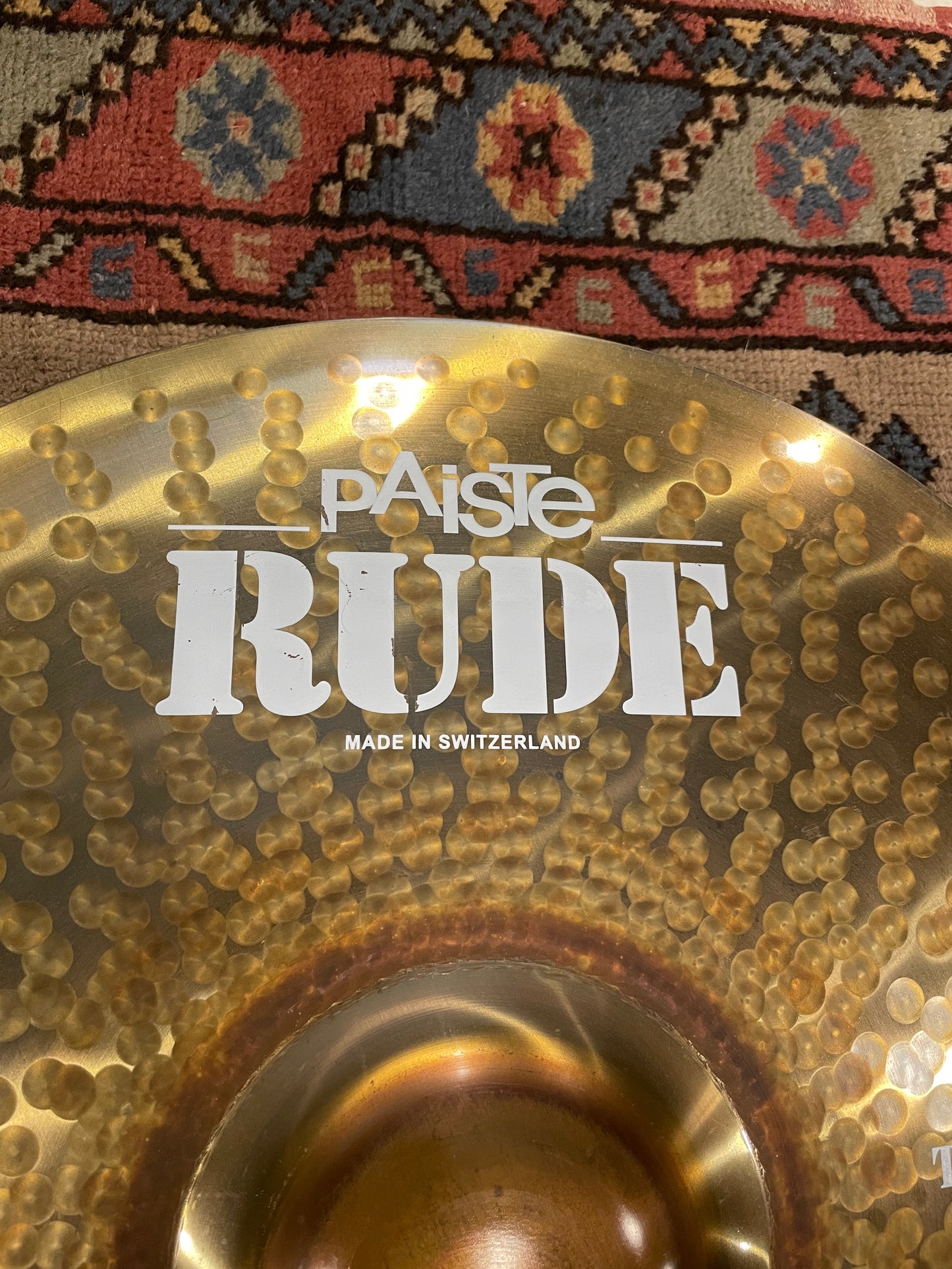 19" Paiste Rude Thin Crash Cymbal 1818g
