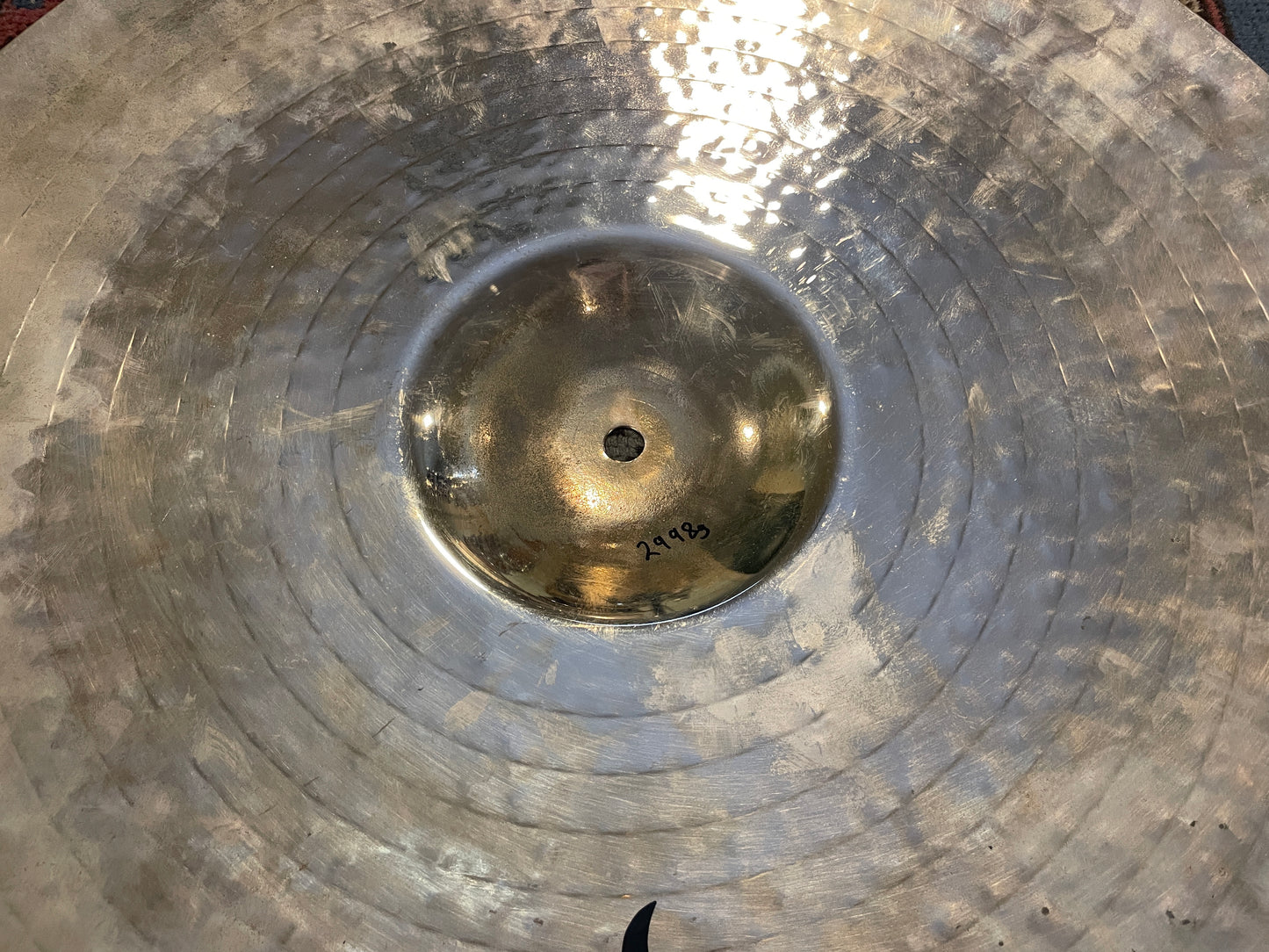 20" Zildjian K Custom Brilliant Ride Cymbal 2998g *Video Demo*