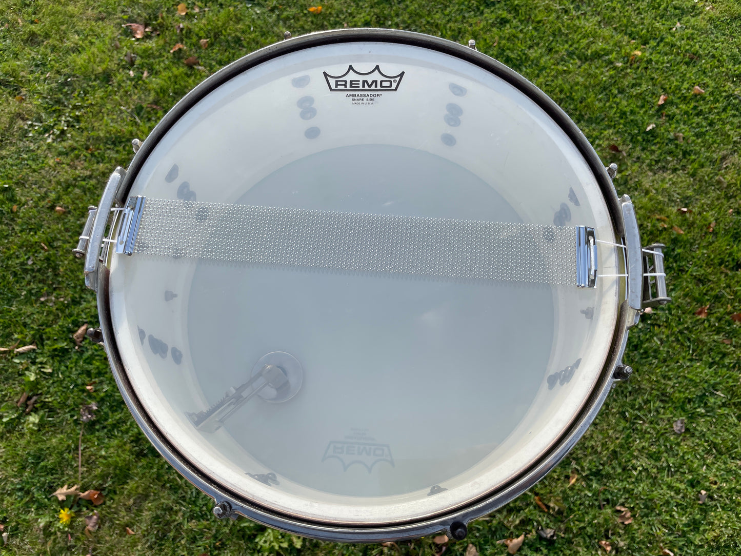 1952 Leedy & Ludwig 5.5x14 No. 390 Broadway Snare Drum Sparkling Red Sparkle