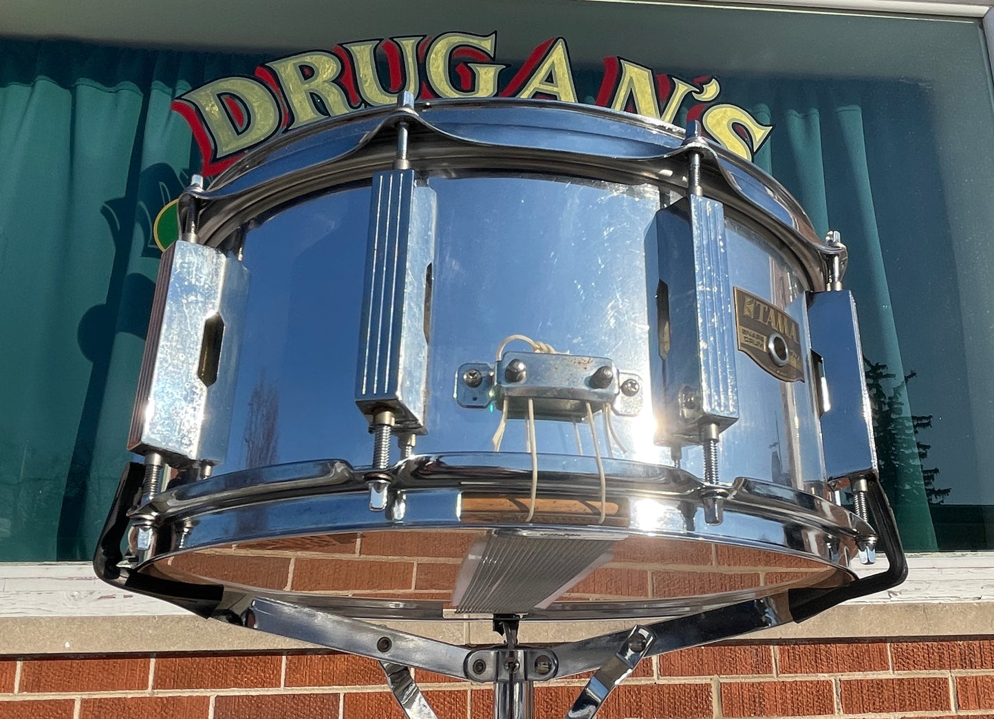1980s Tama 6.5x14 Chrome Over Wood Snare MIJ Artstar Granstar