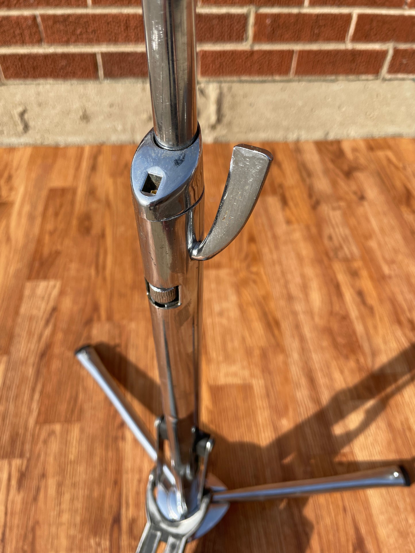 Vintage 1970s Premier Lokfast Flush Base Hi-Hat Stand Flat Base