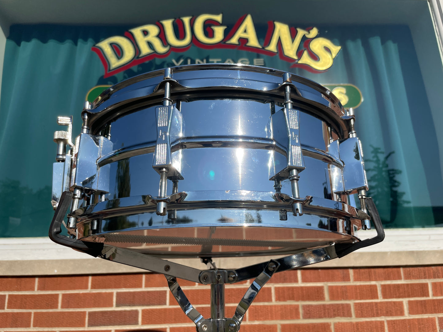 Vintage Sonor 5.75x14 D505 Phonic Ferro-Manganese Steel Snare Drum