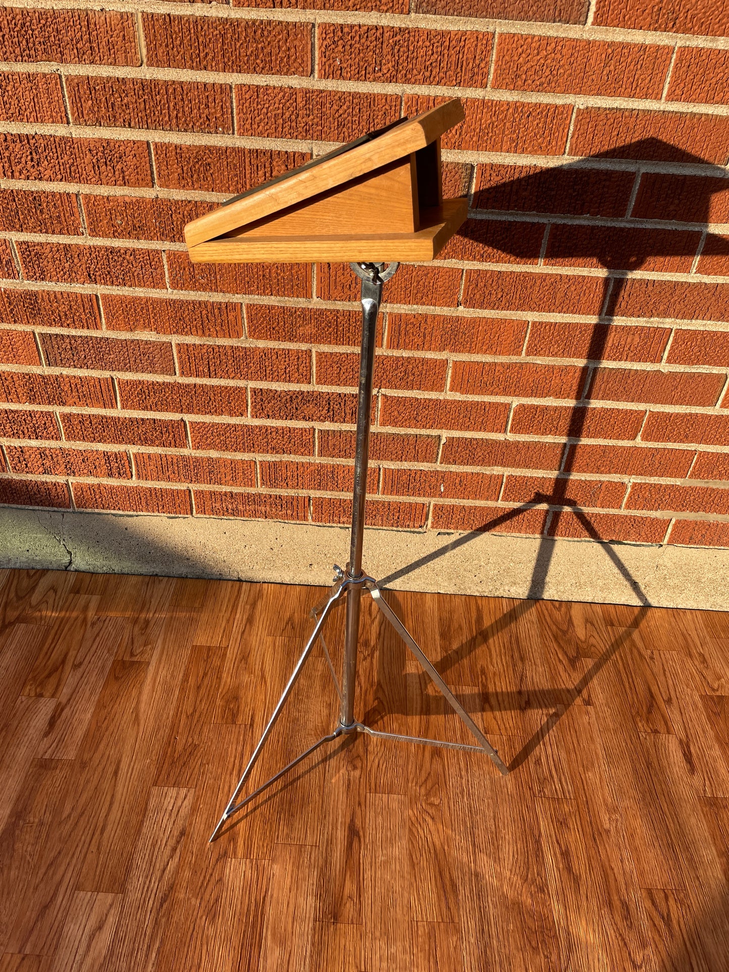 1960s Leedy No. 7393 Professional Practice Pad And Stand