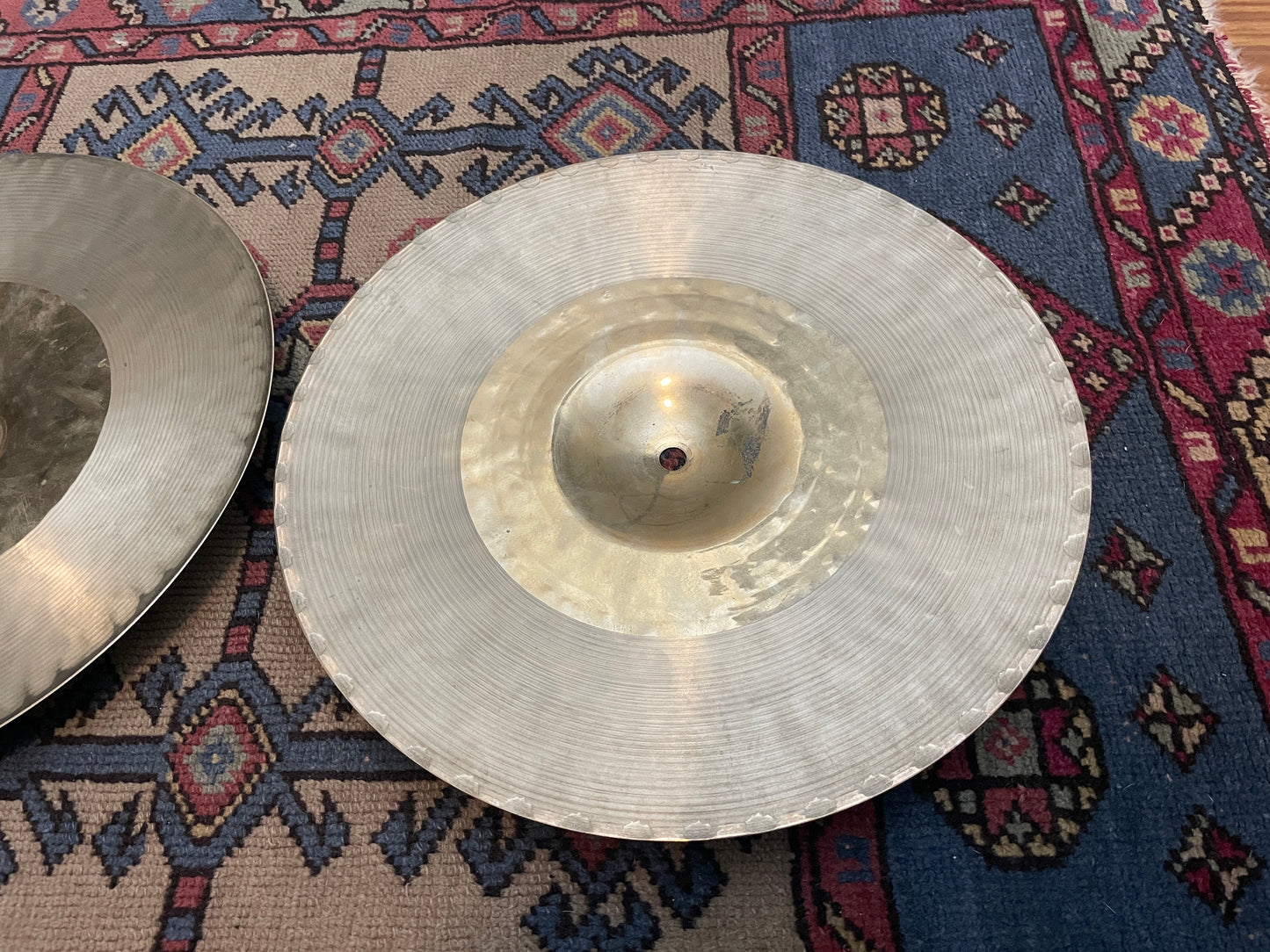 14-1/4" Zildjian K Custom Hybrid Hi-Hat Cymbal Pair 1114g/1340g