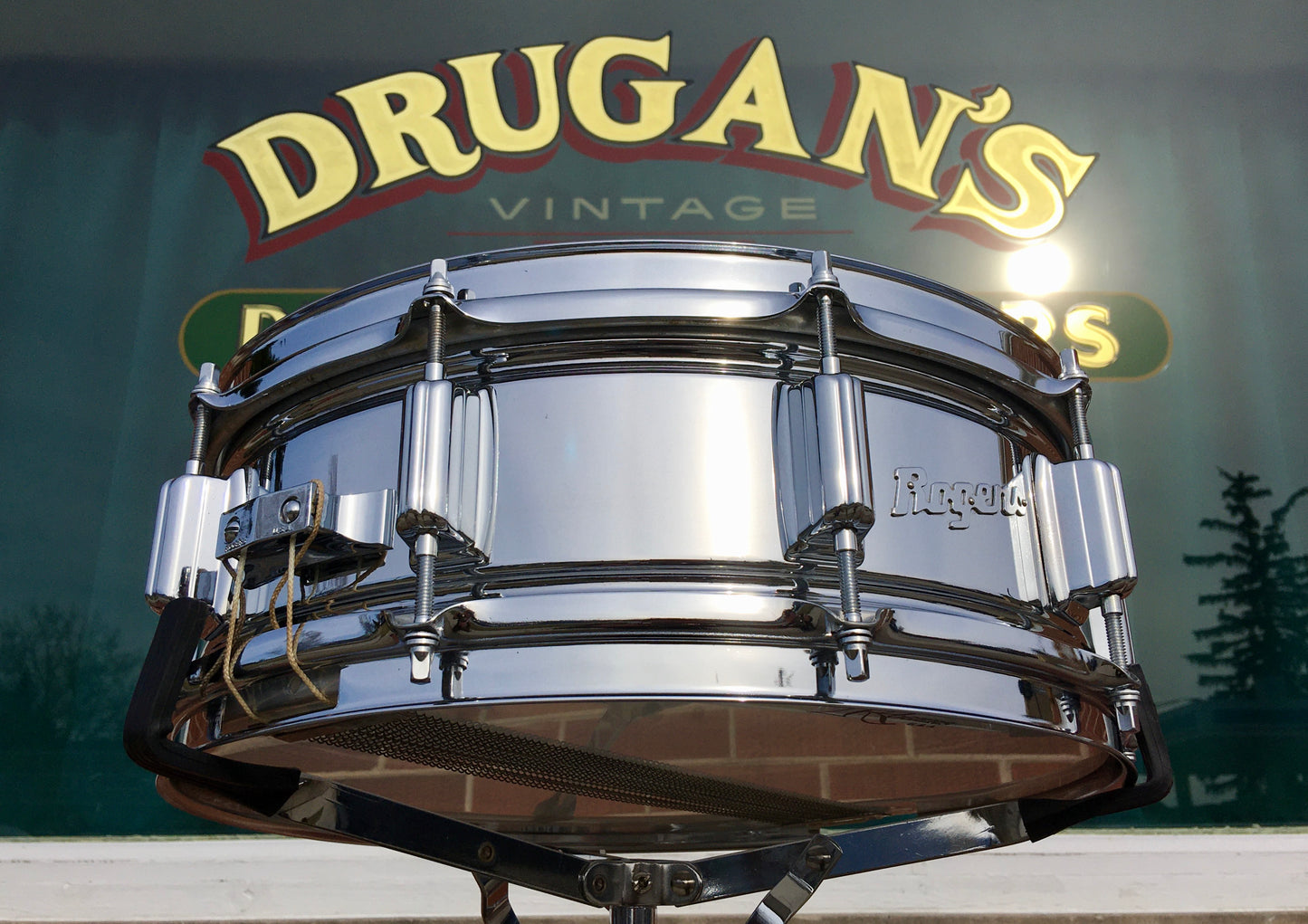 Early 1970s Rogers Super 10 5x14 Snare Drum