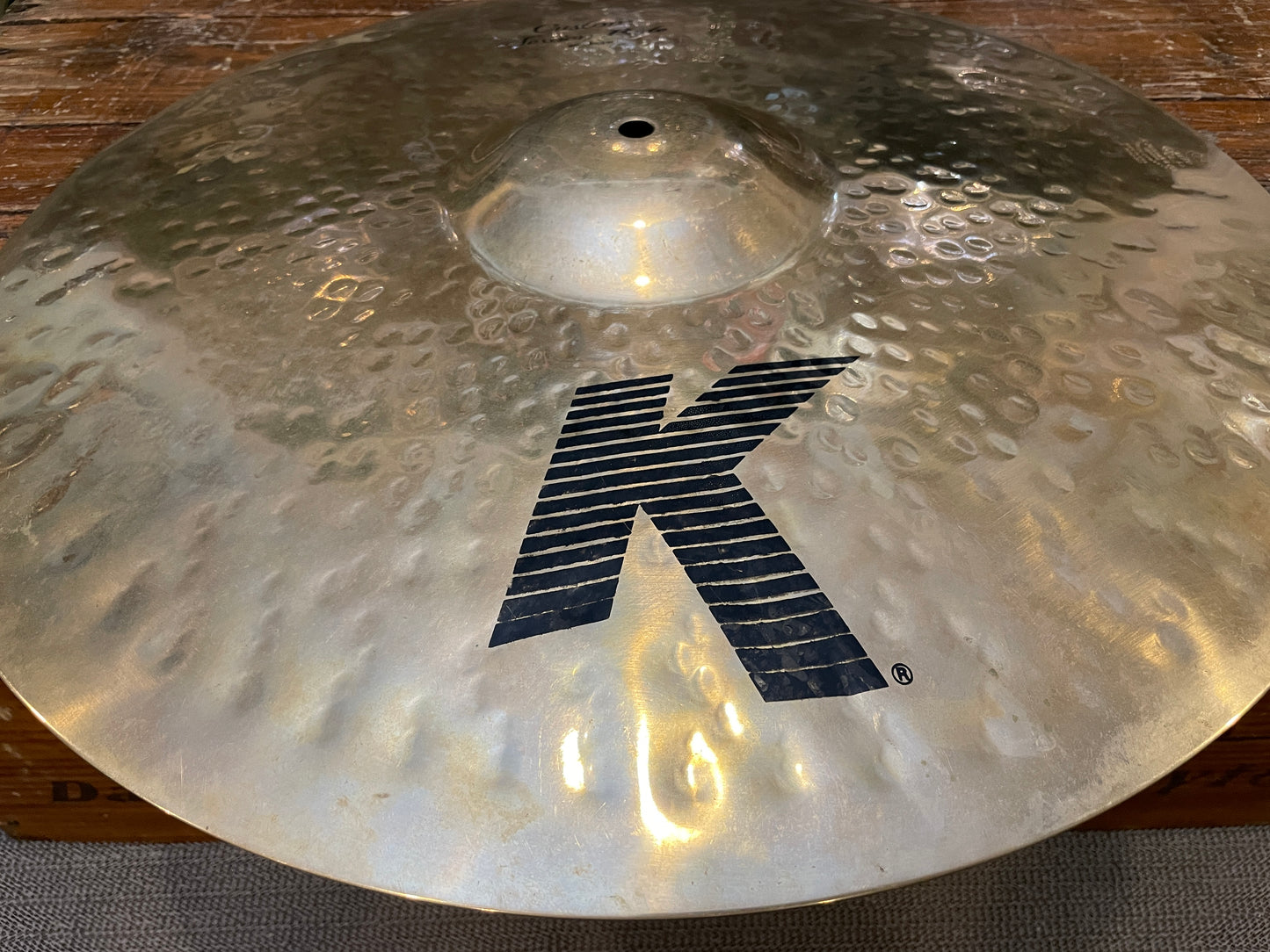 20" Zildjian K Custom Session Ride Cymbal 2744g K0997